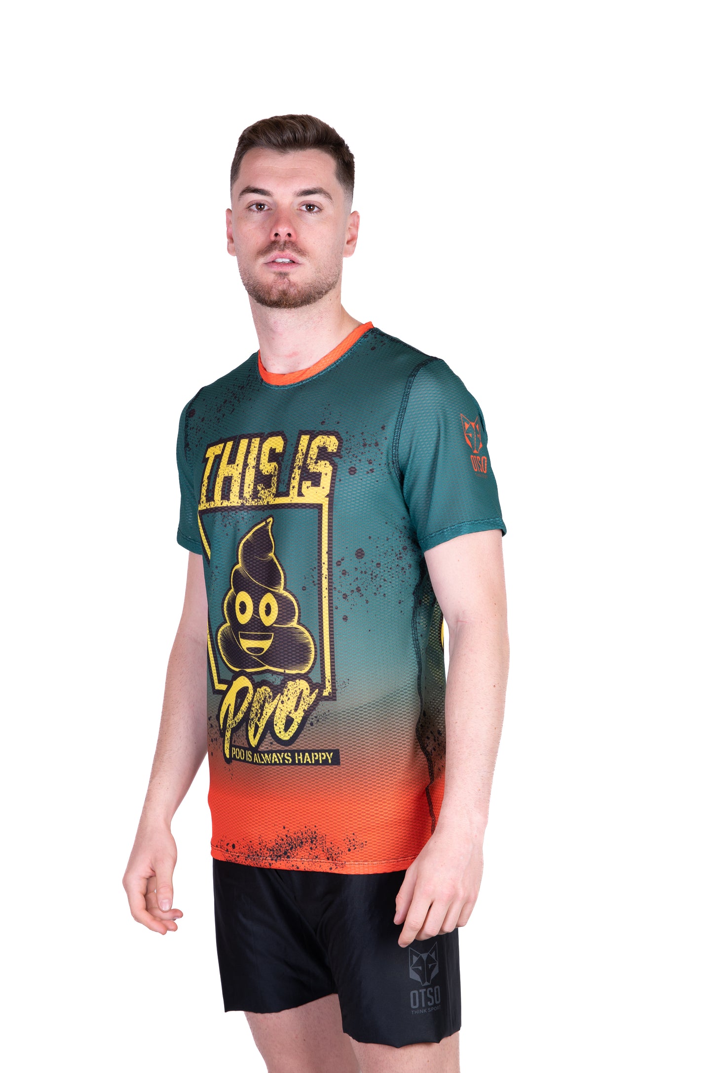 Men's Short Sleeve T-Shirt - Emoji Be like Poo