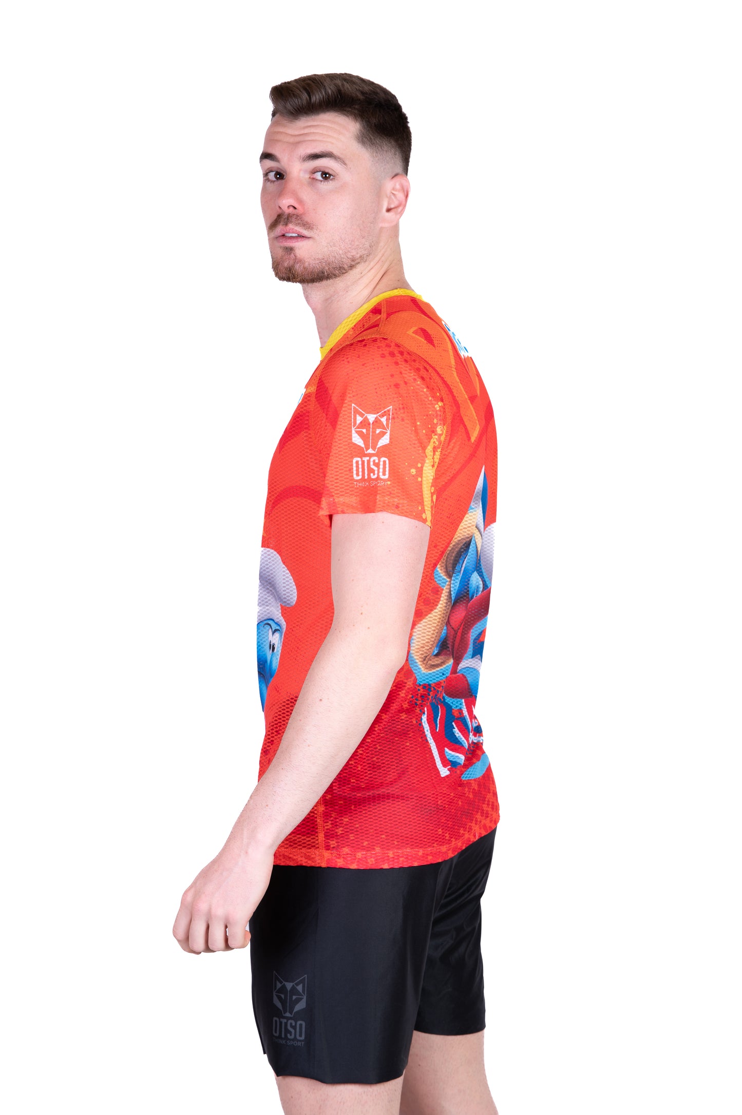 Short sleeve t-shirt for men - Strong as a Smurf