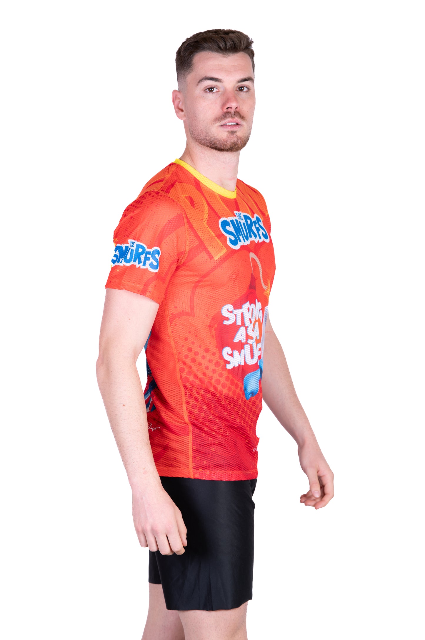 Short sleeve t-shirt for men - Strong as a Smurf