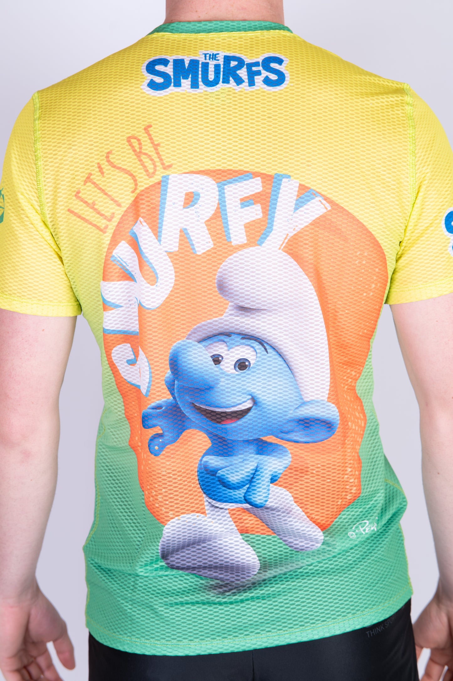 Camiseta manga corta hombre - Smurf Running