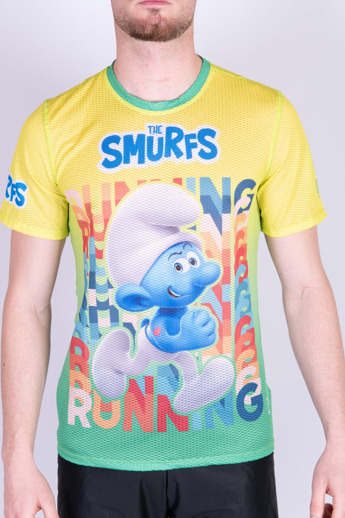 Camiseta manga corta hombre - Smurf Running