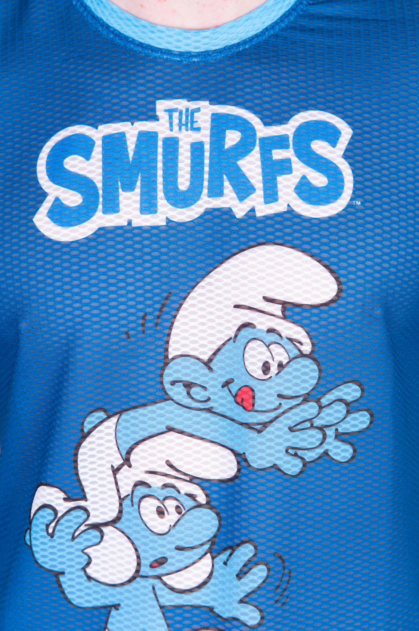 Camiseta manga corta hombre - Smurf Tower