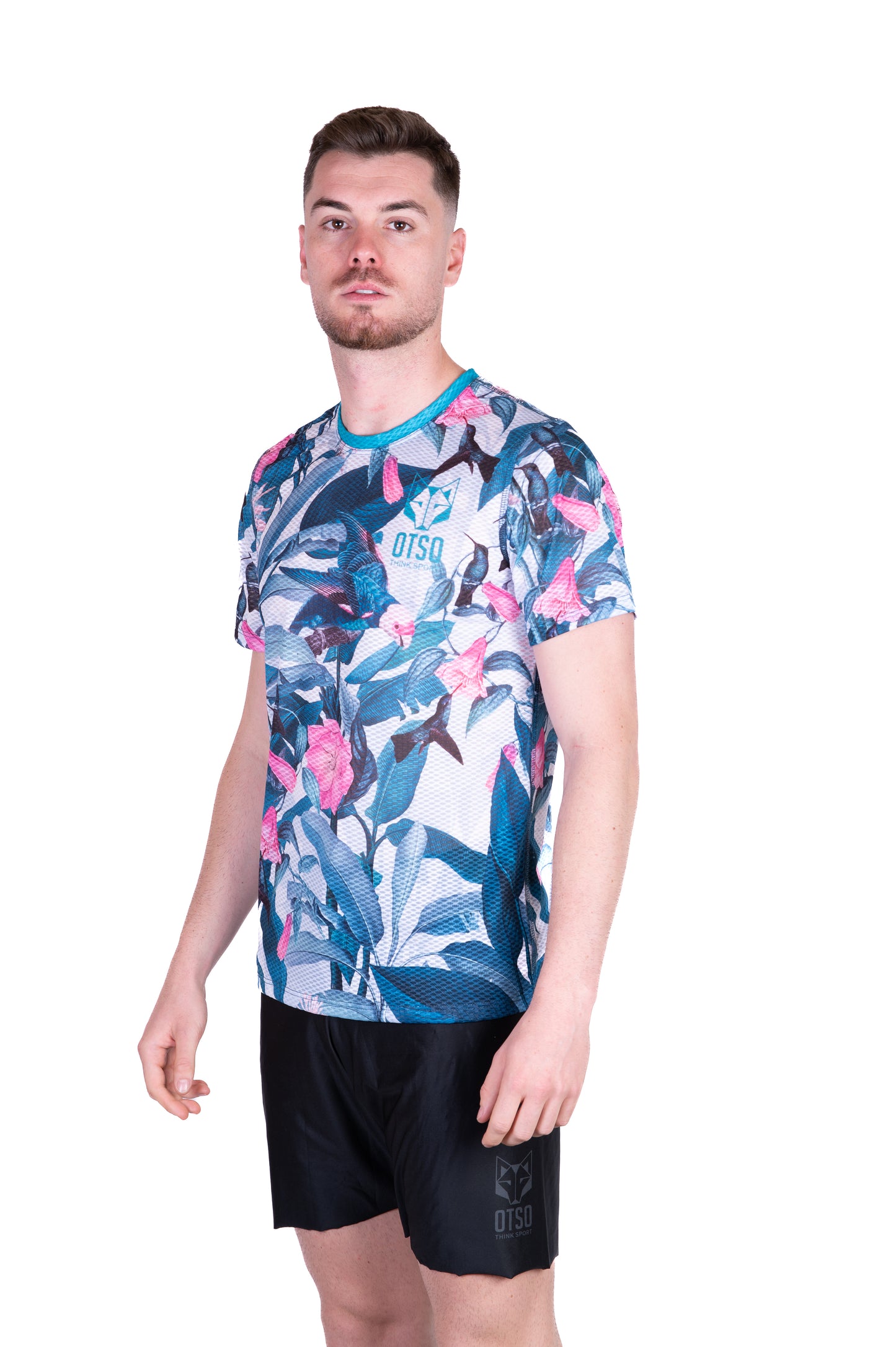 Short sleeve t-shirt men - Garden