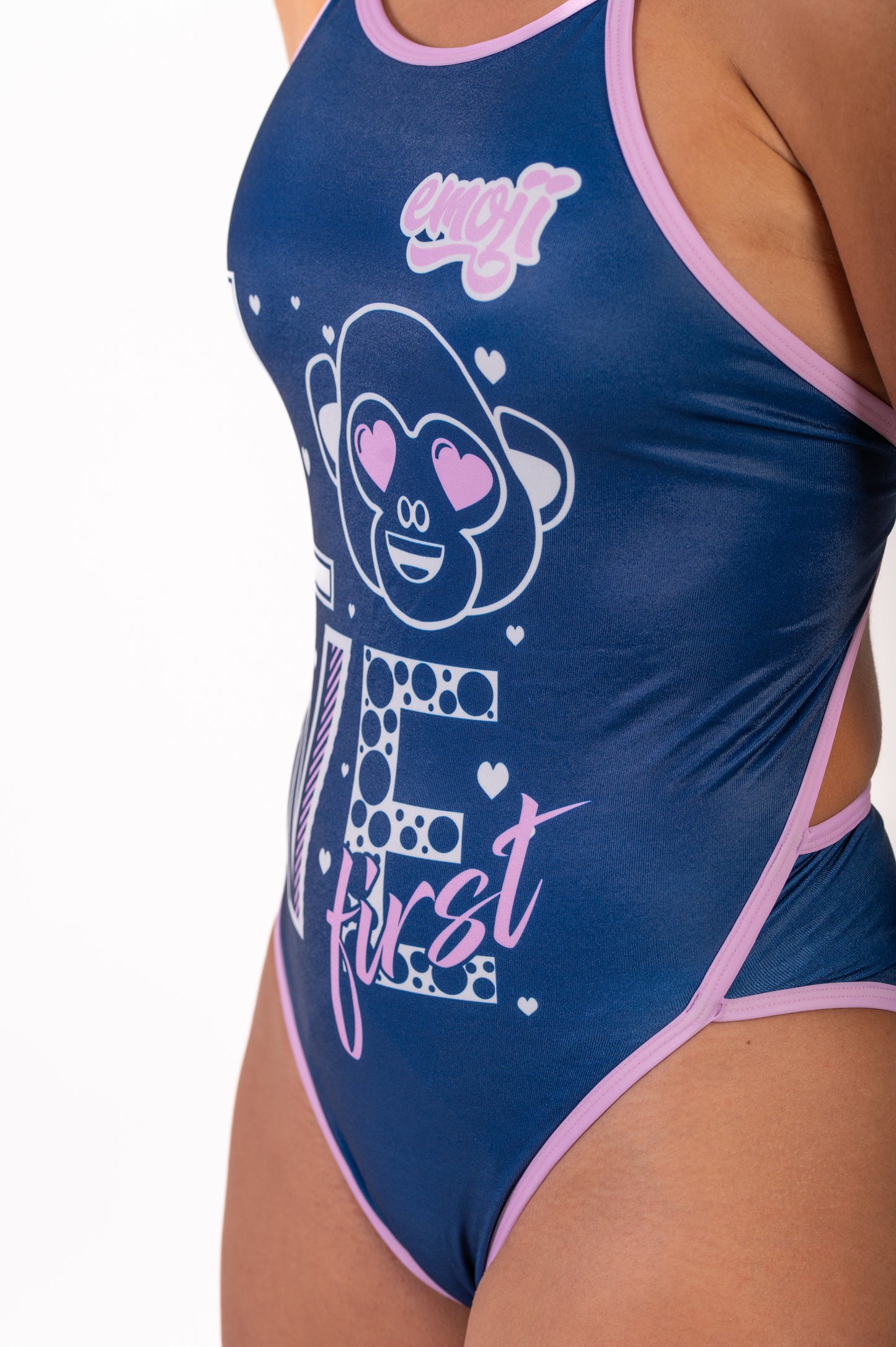 Fato de banho feminino - Emoji Love First