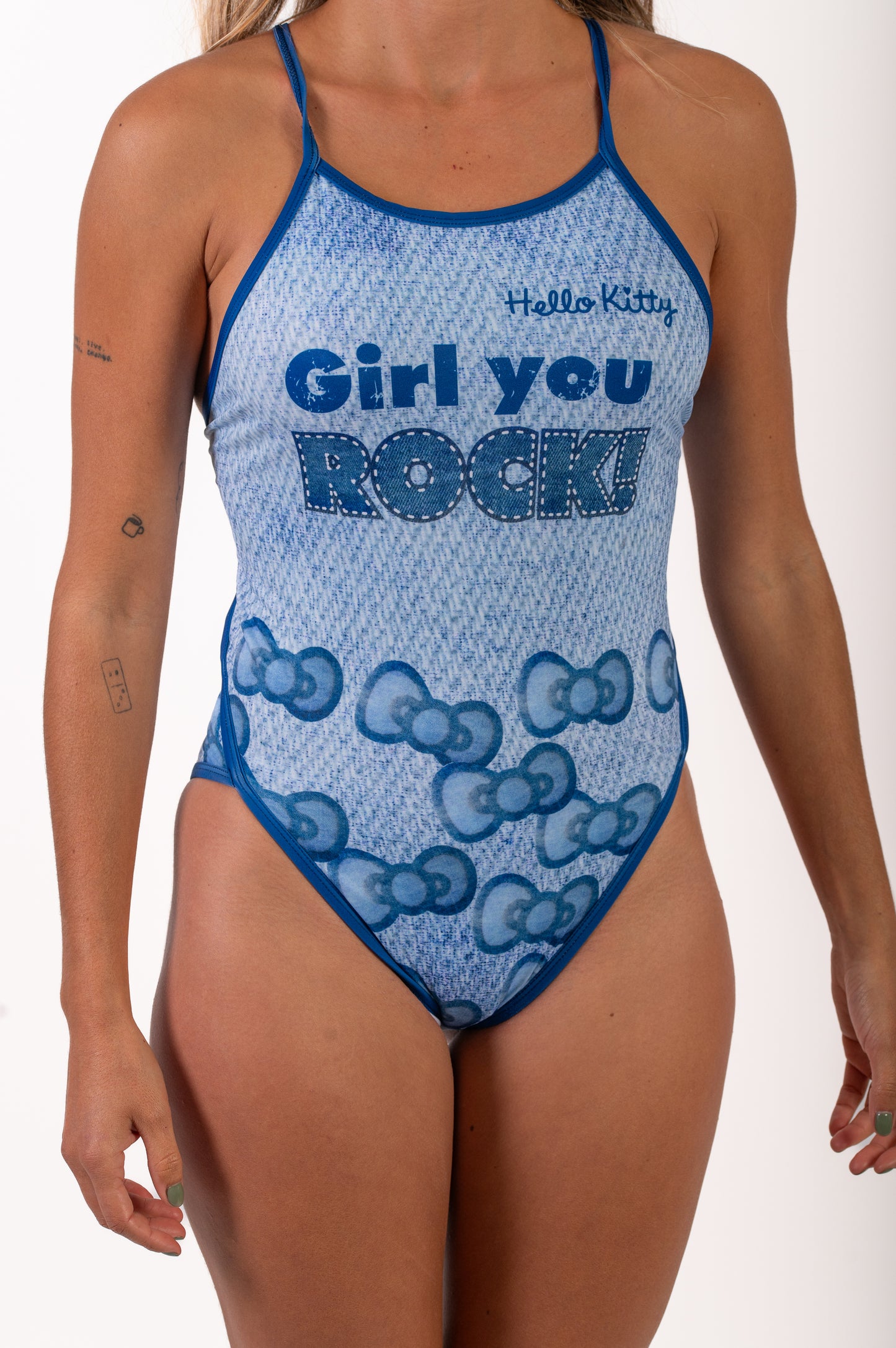 Banyador nena i dona - Hello Kitty Denim