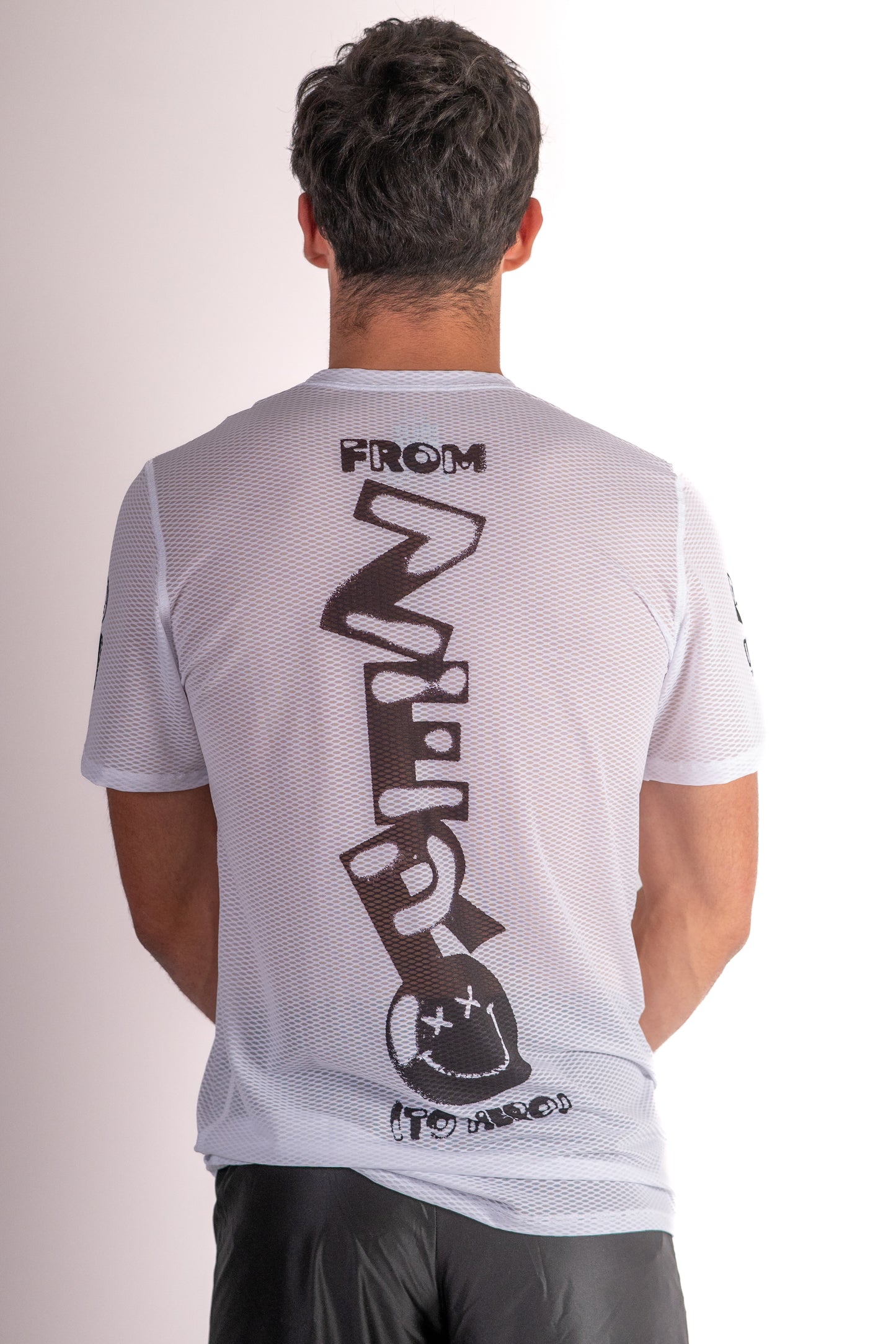 Maglietta manica corta uomo - S.W.Smiley Airbrushed Infinity