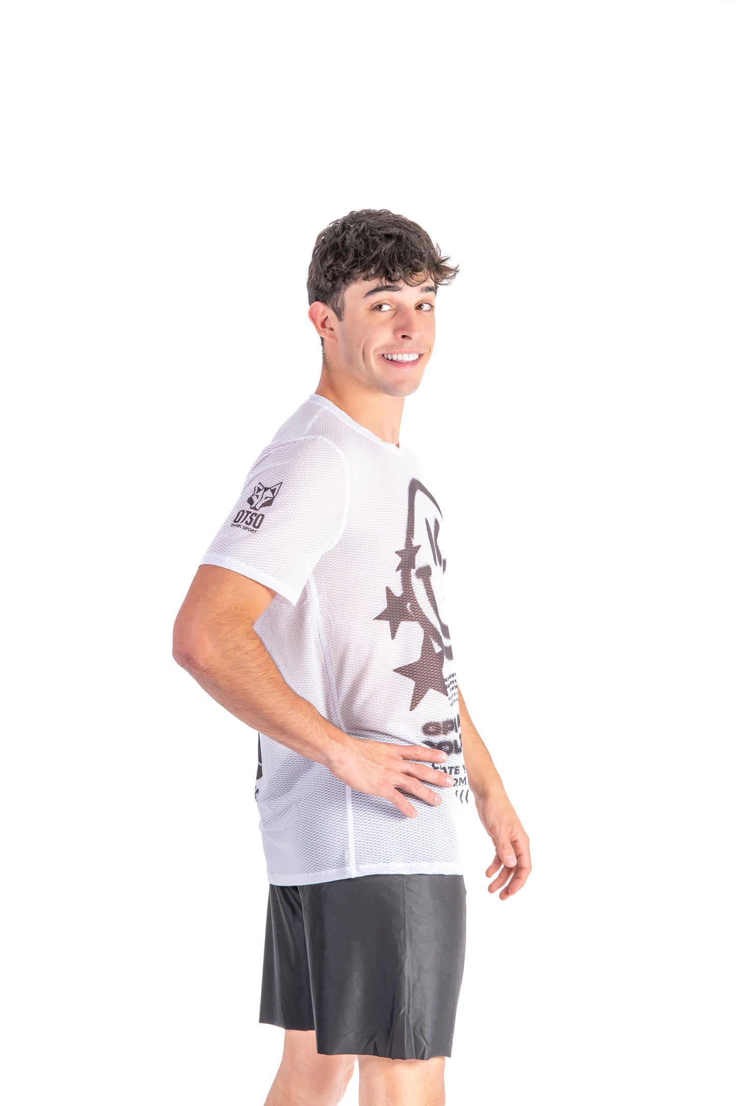 Maglietta manica corta uomo - S.W.Smiley Airbrushed Infinity