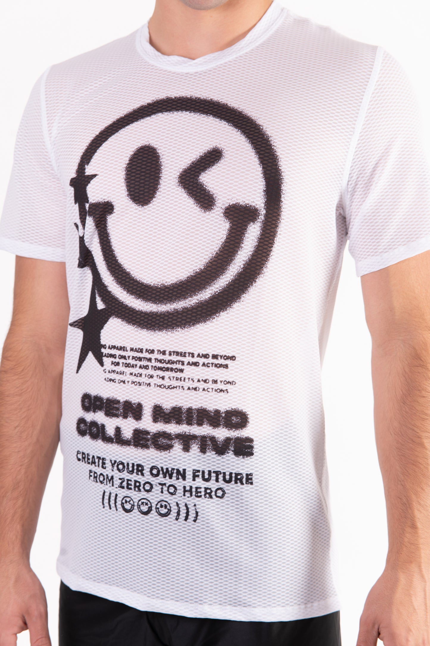 Maglietta manica corta uomo - S.W.Smiley Airbrushed Infinity