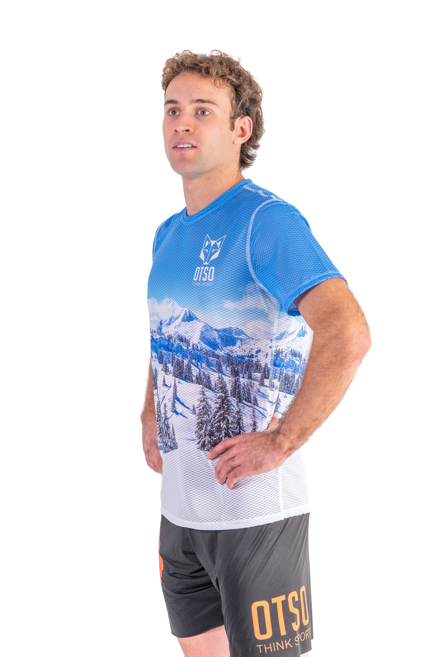 Short Sleeve T-Shirt Men - Snow Forest