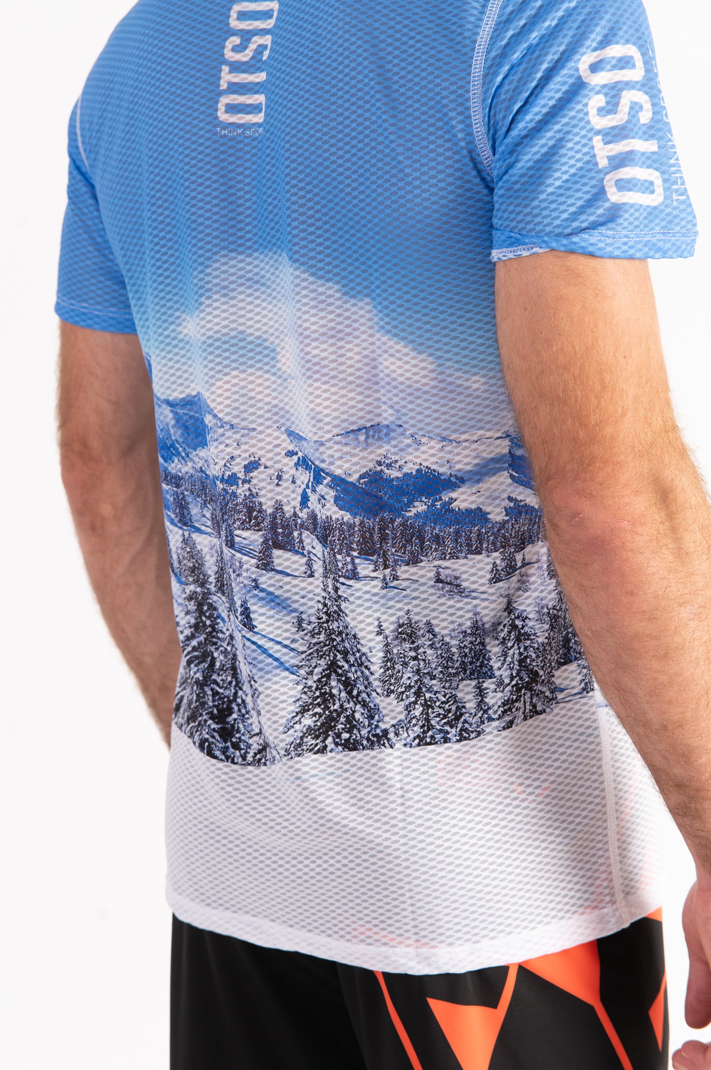 Short Sleeve T-Shirt Men - Snow Forest