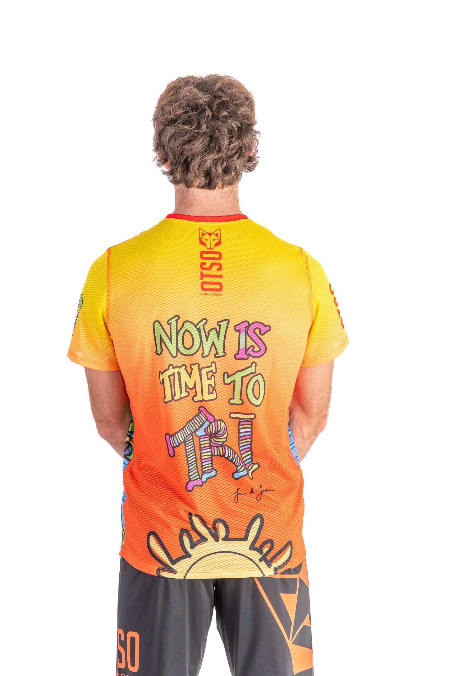 Samarreta màniga curta home - Time to Tri Run