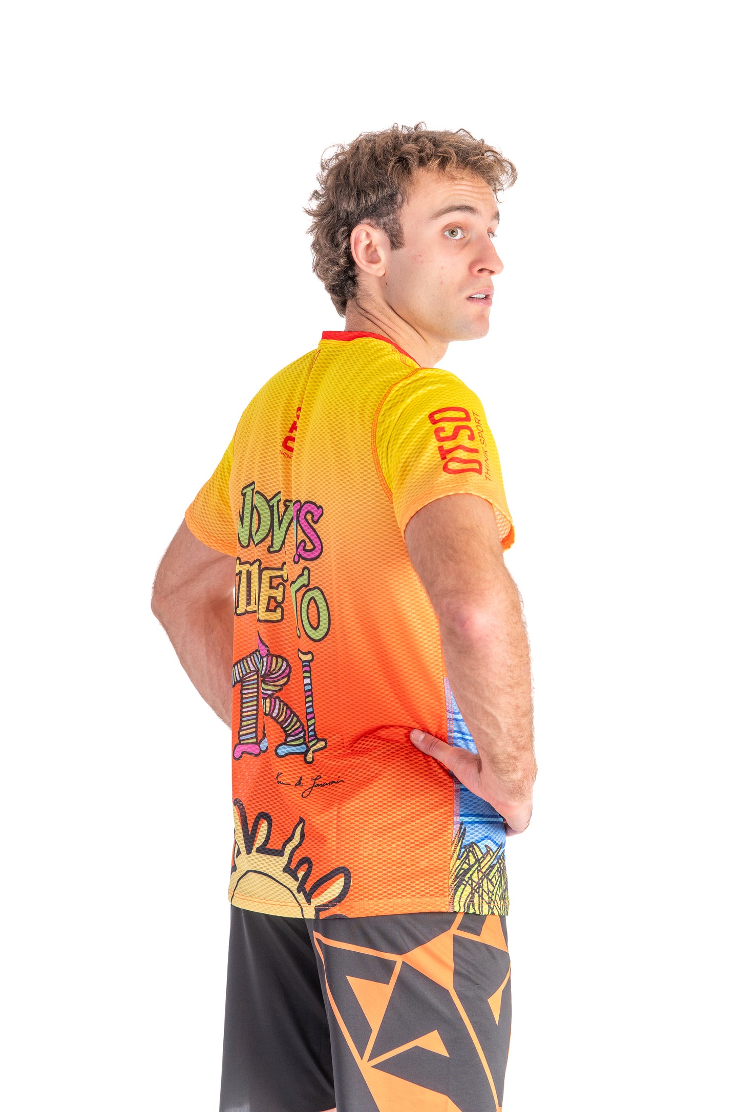 Samarreta màniga curta home - Time to Tri Run