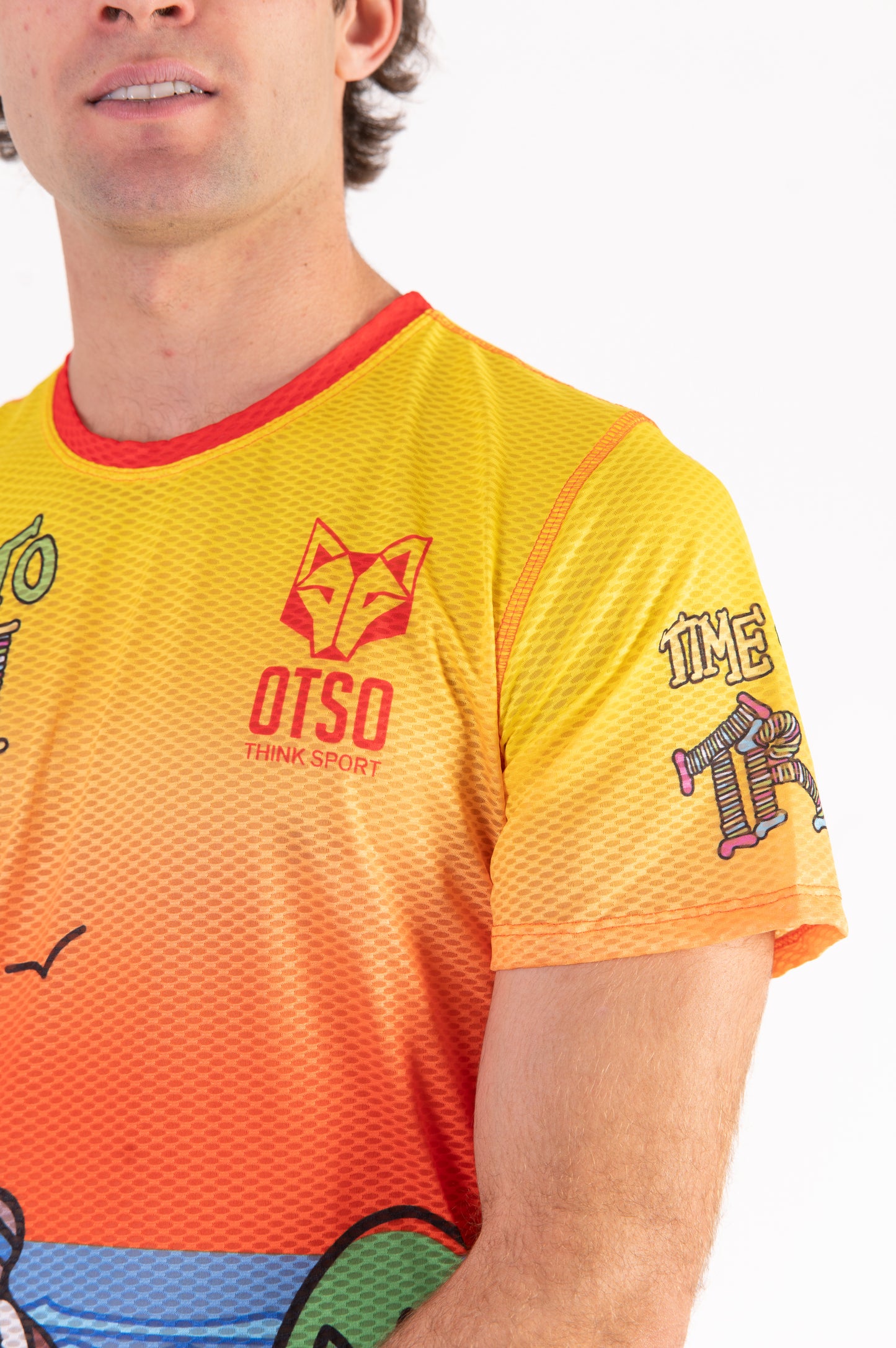 Samarreta màniga curta home - Time to Tri Run