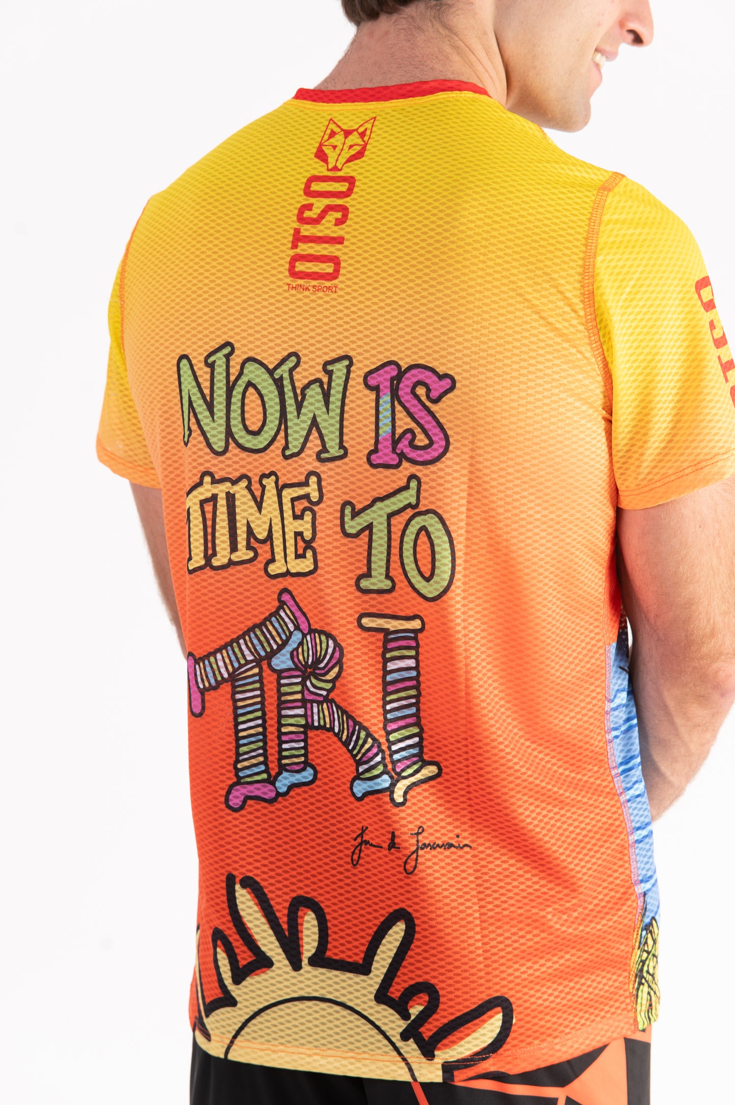 Samarreta màniga curta home - Time to Tri Run