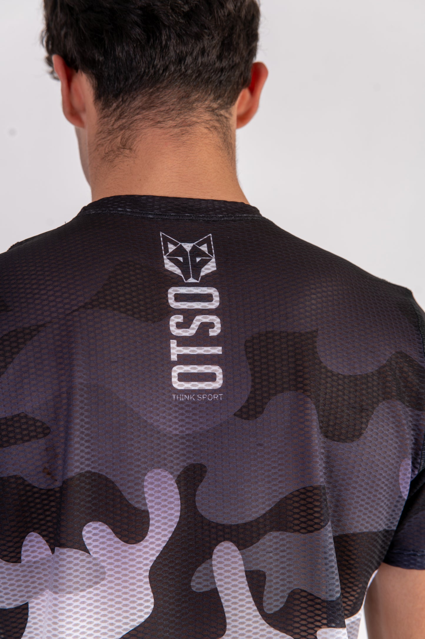 Camiseta manga corta hombre - Camo Grey