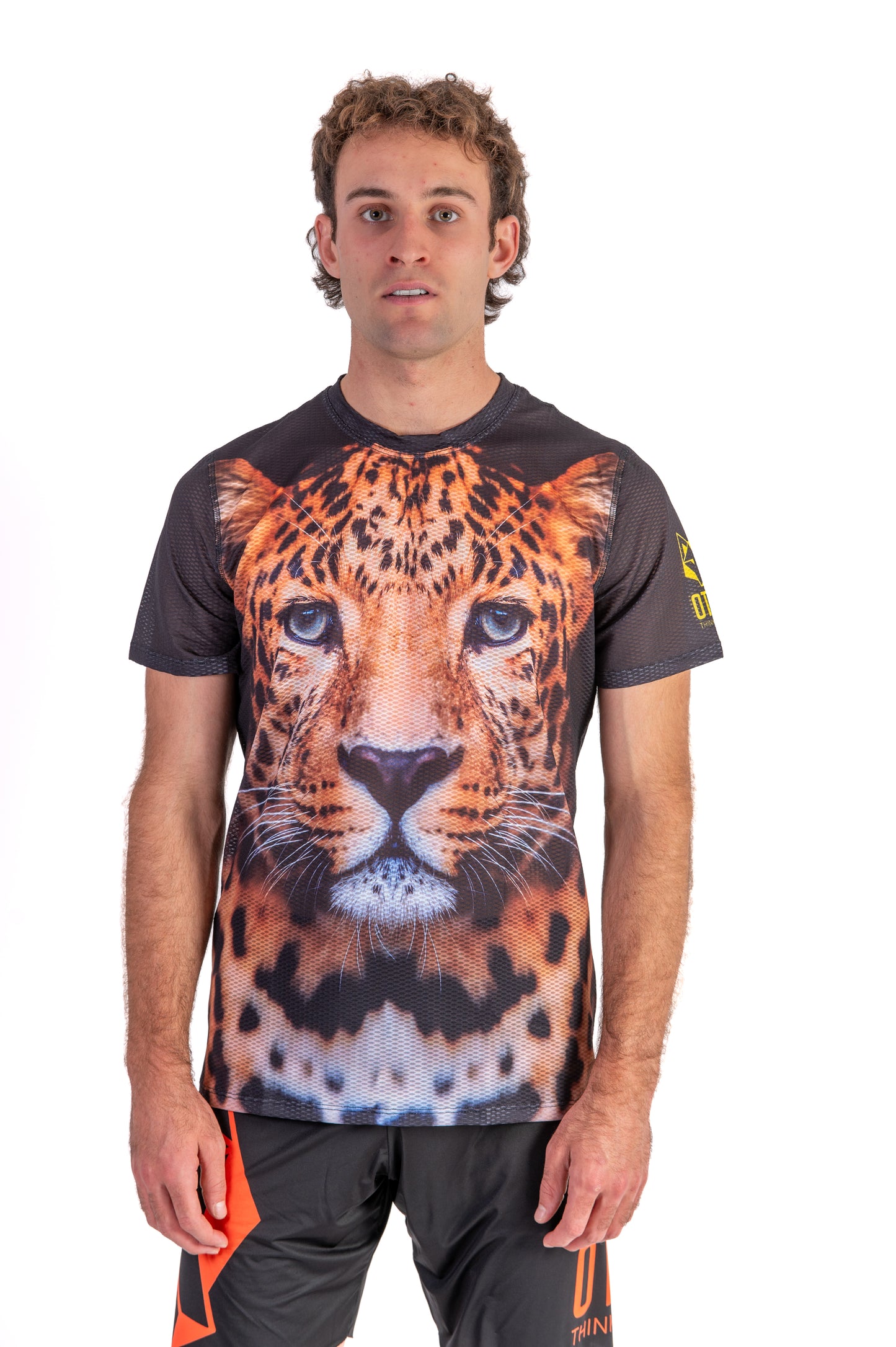 T-shirt manches courtes homme - Leopard