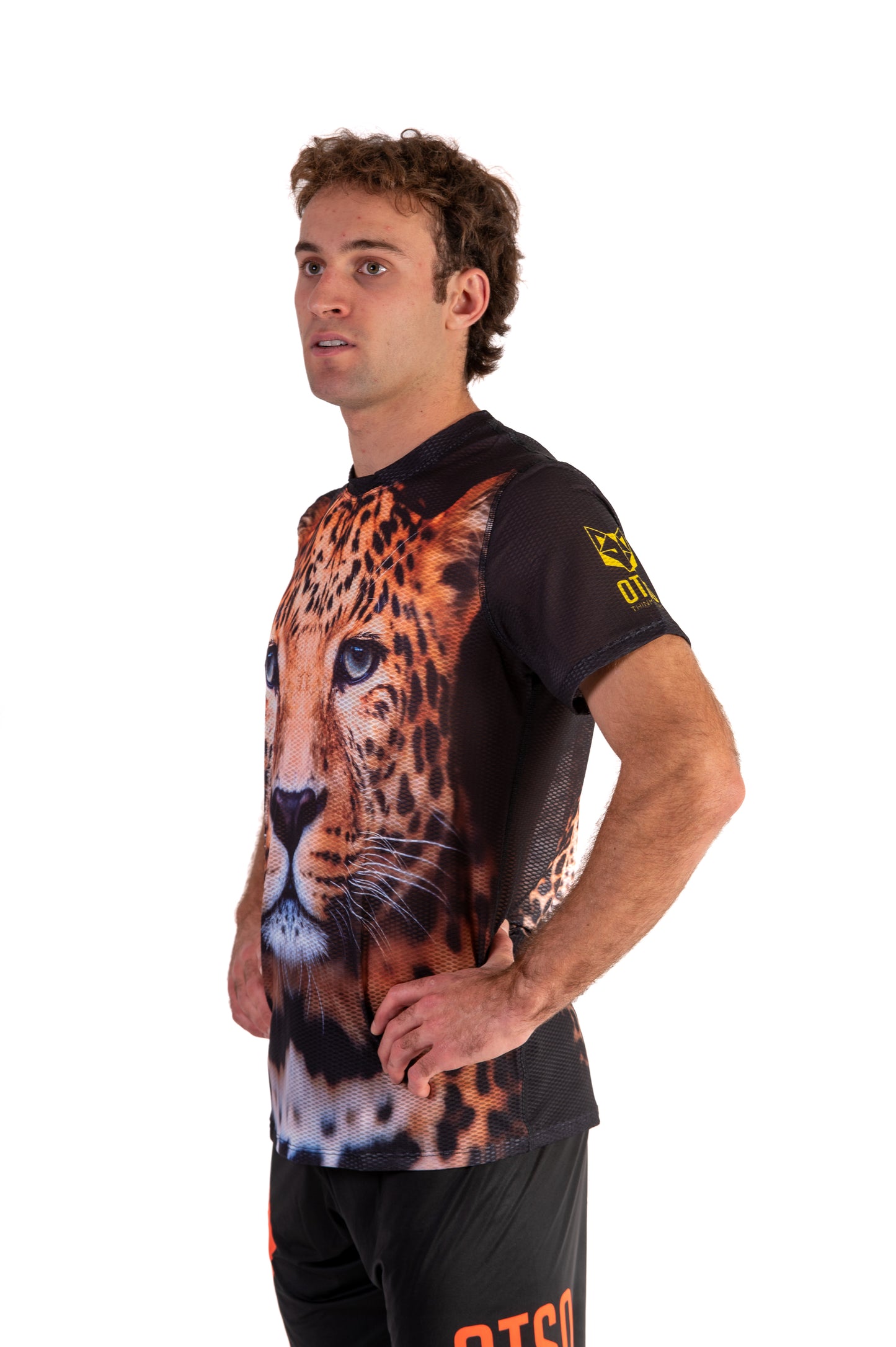 T-shirt manches courtes homme - Leopard