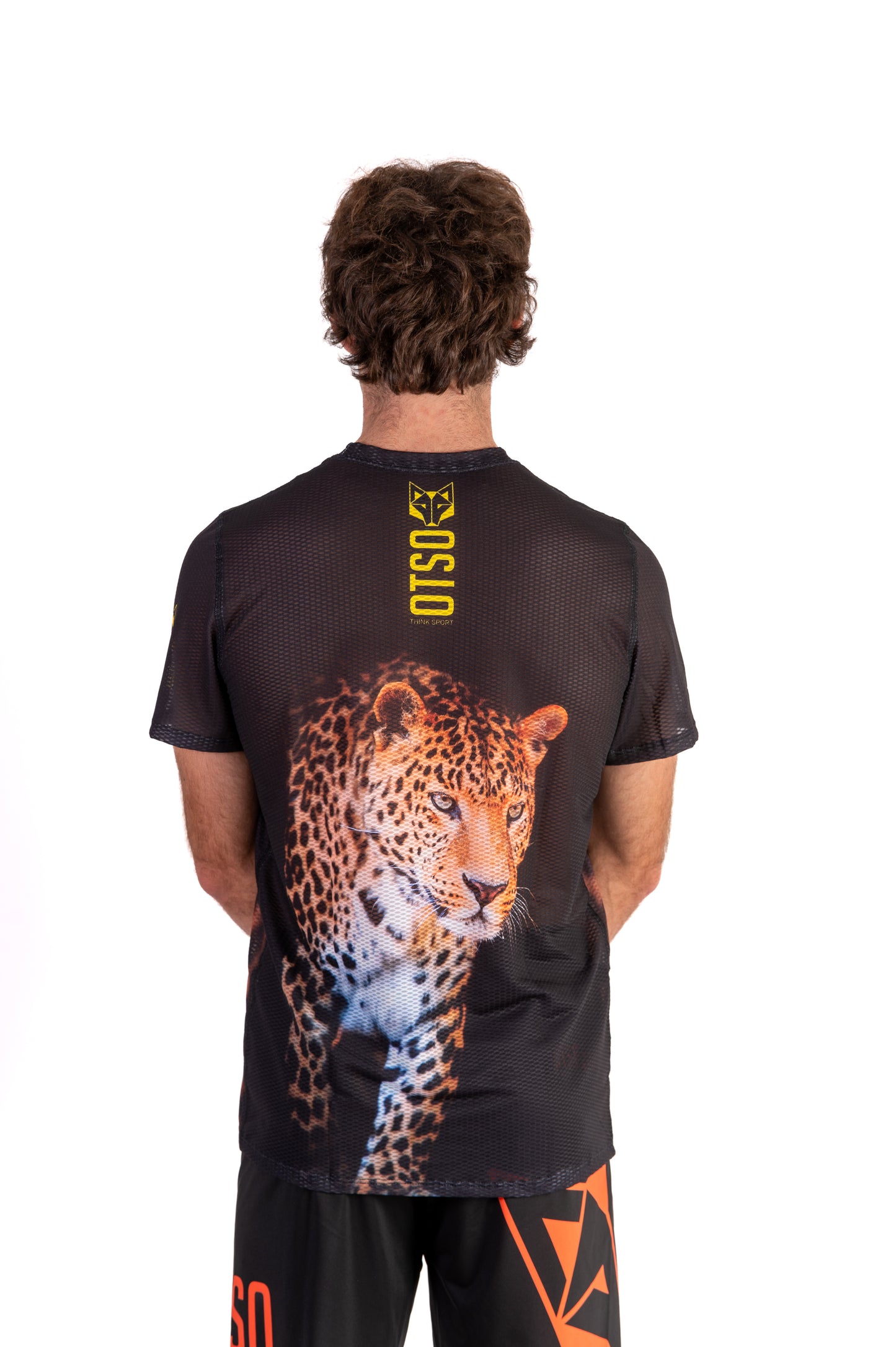 T-shirt manches courtes homme - Leopard