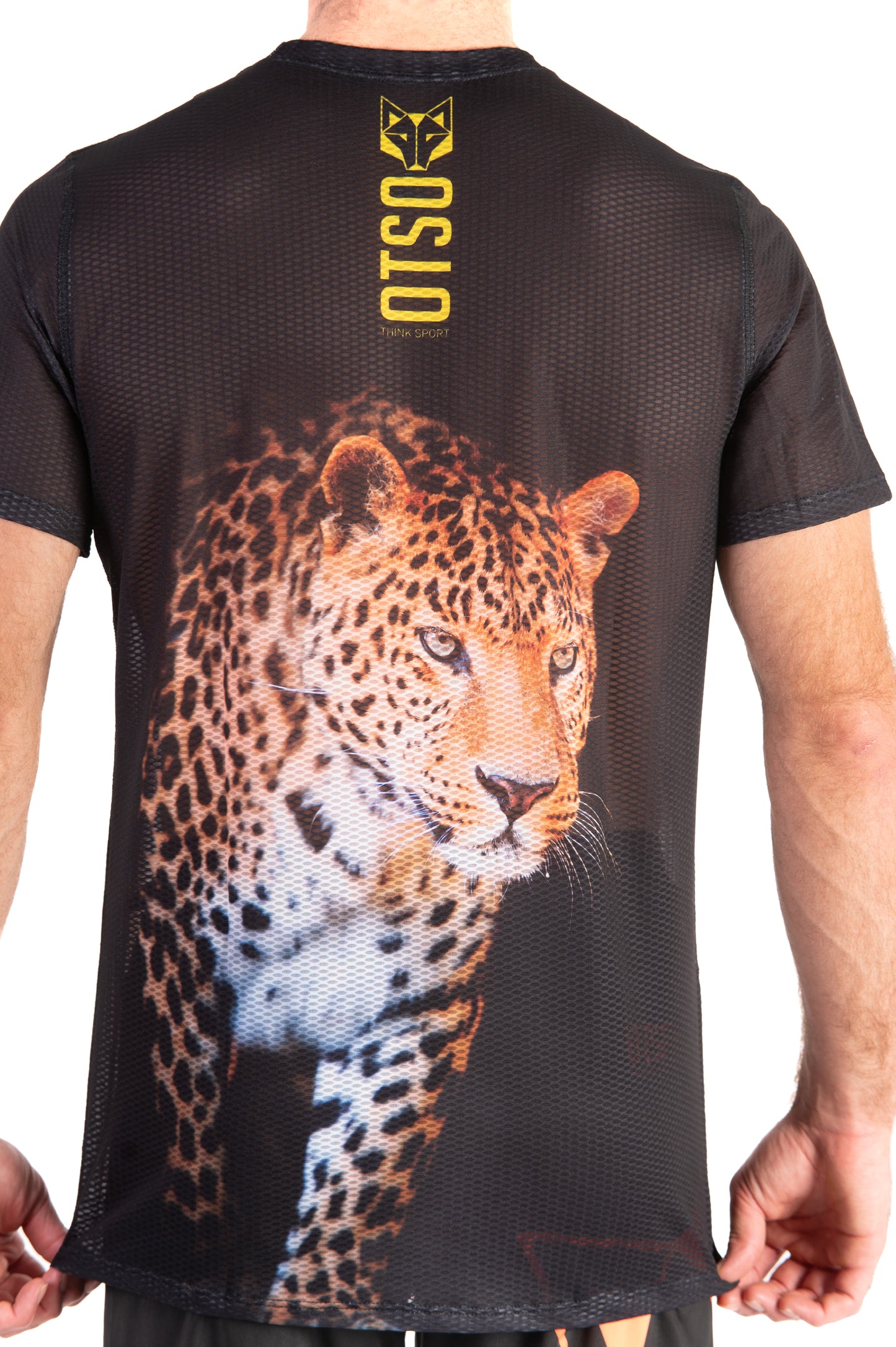 T-shirt manches courtes homme - Leopard