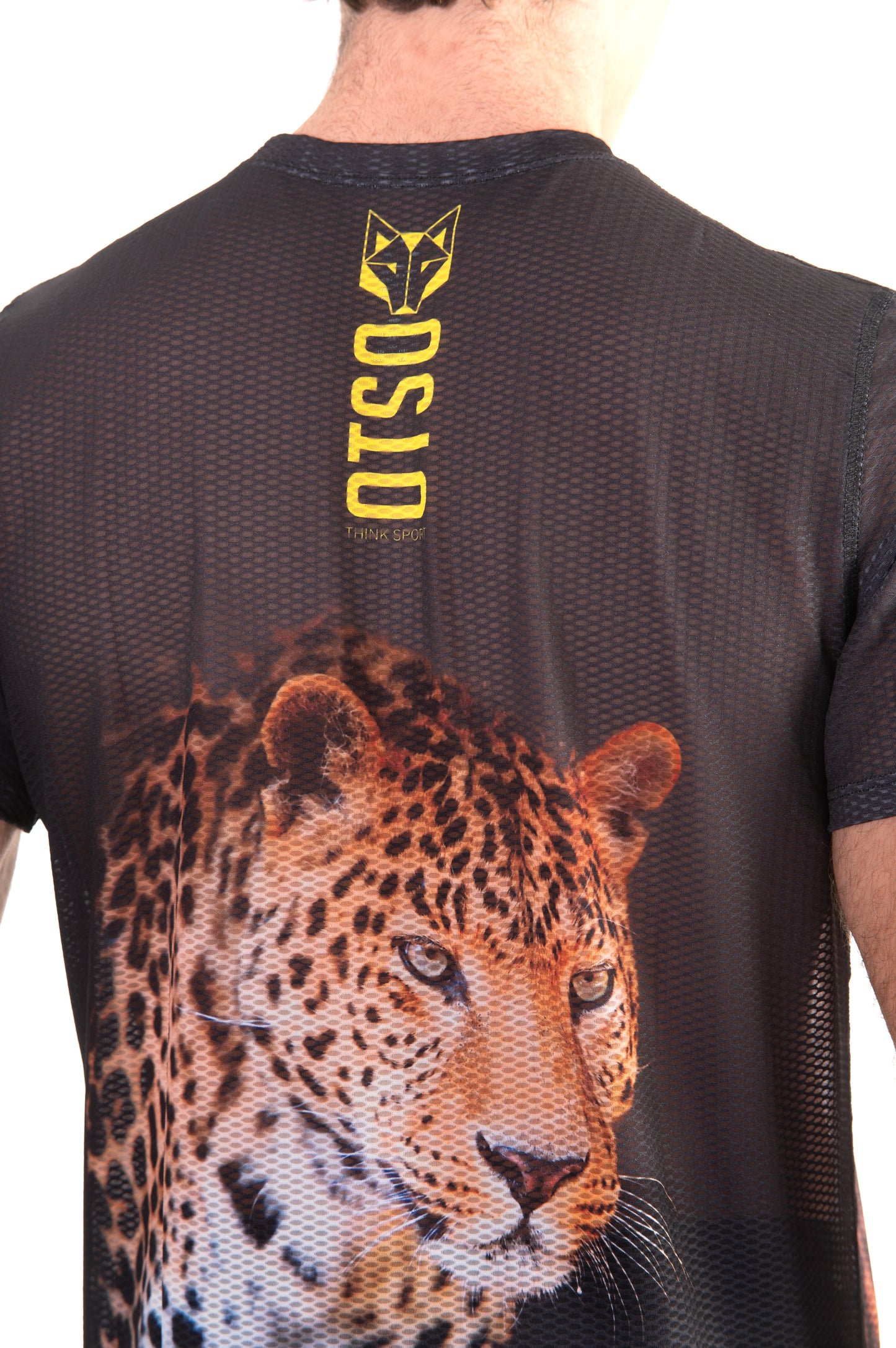 T-shirt manches courtes homme - Leopard