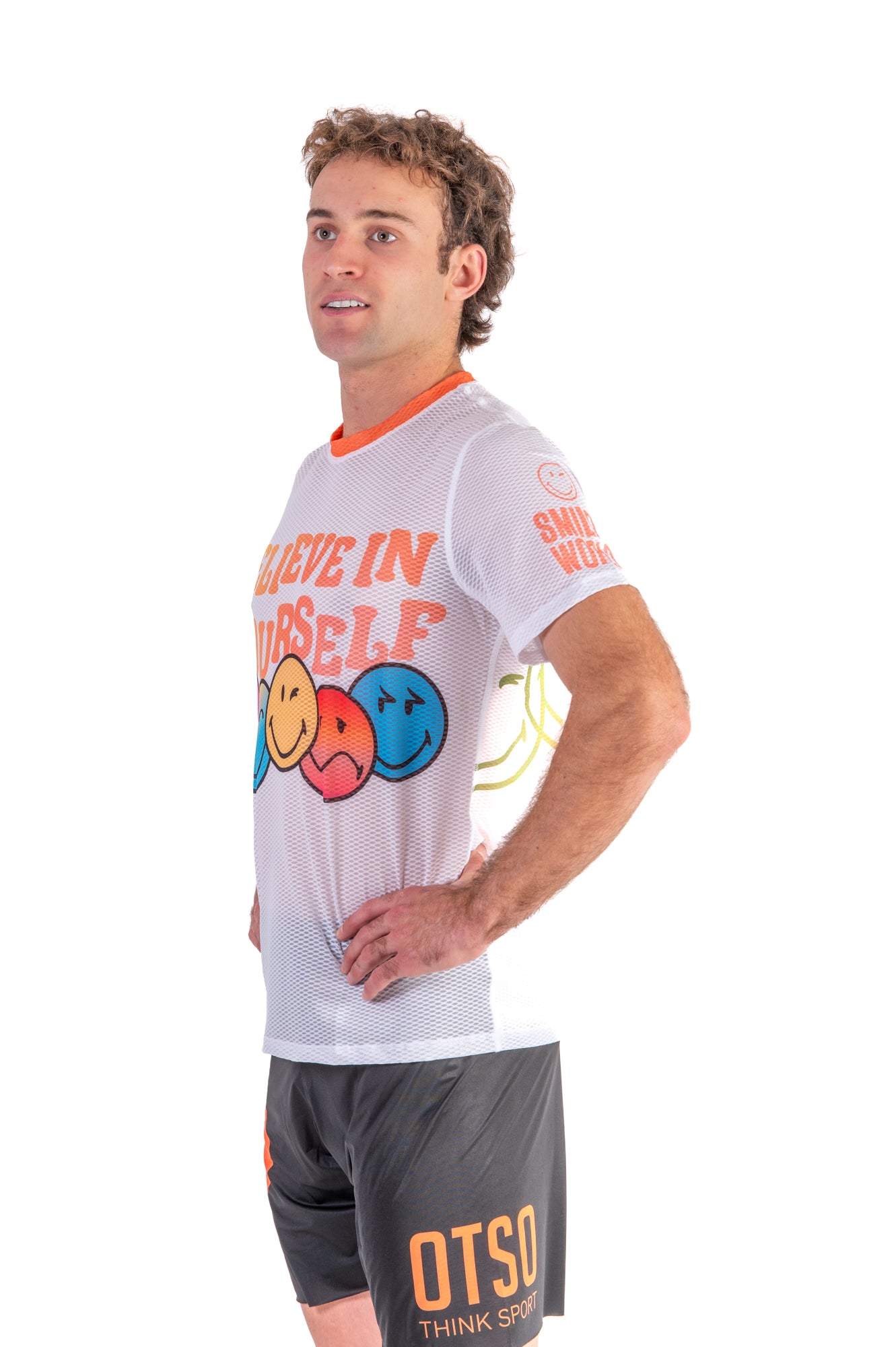 Camiseta manga corta hombre - S.W.Smiley Believe