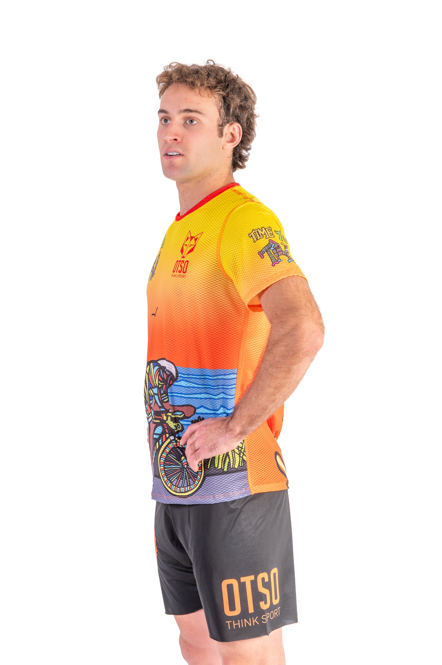 Camiseta manga corta hombre - Time to Tri Bike