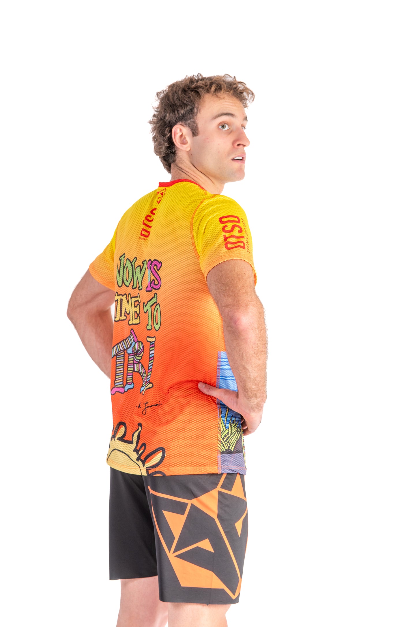 Camiseta manga corta hombre - Time to Tri Bike