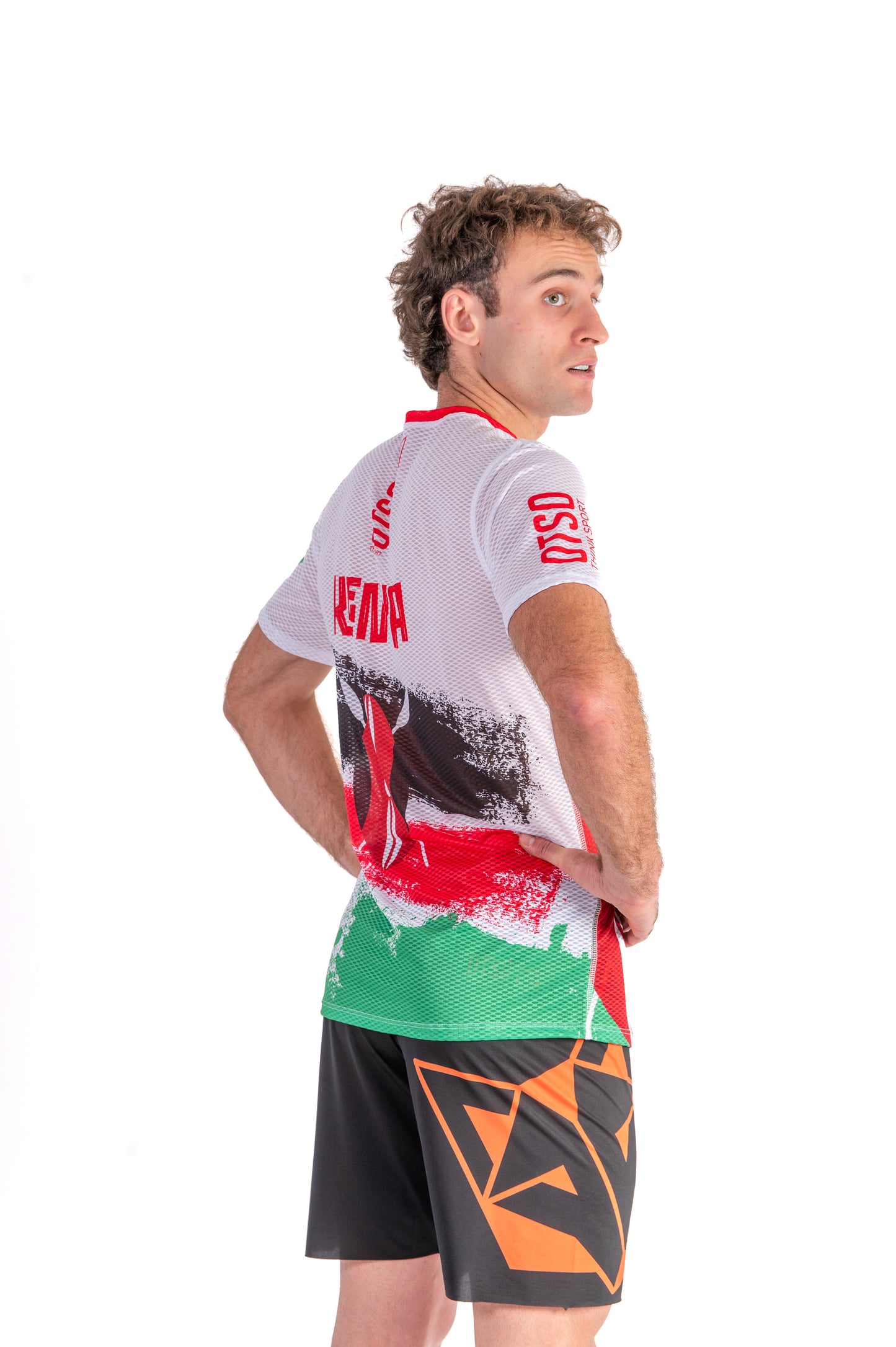 Short sleeve t-shirt men - Kimbia Kenya