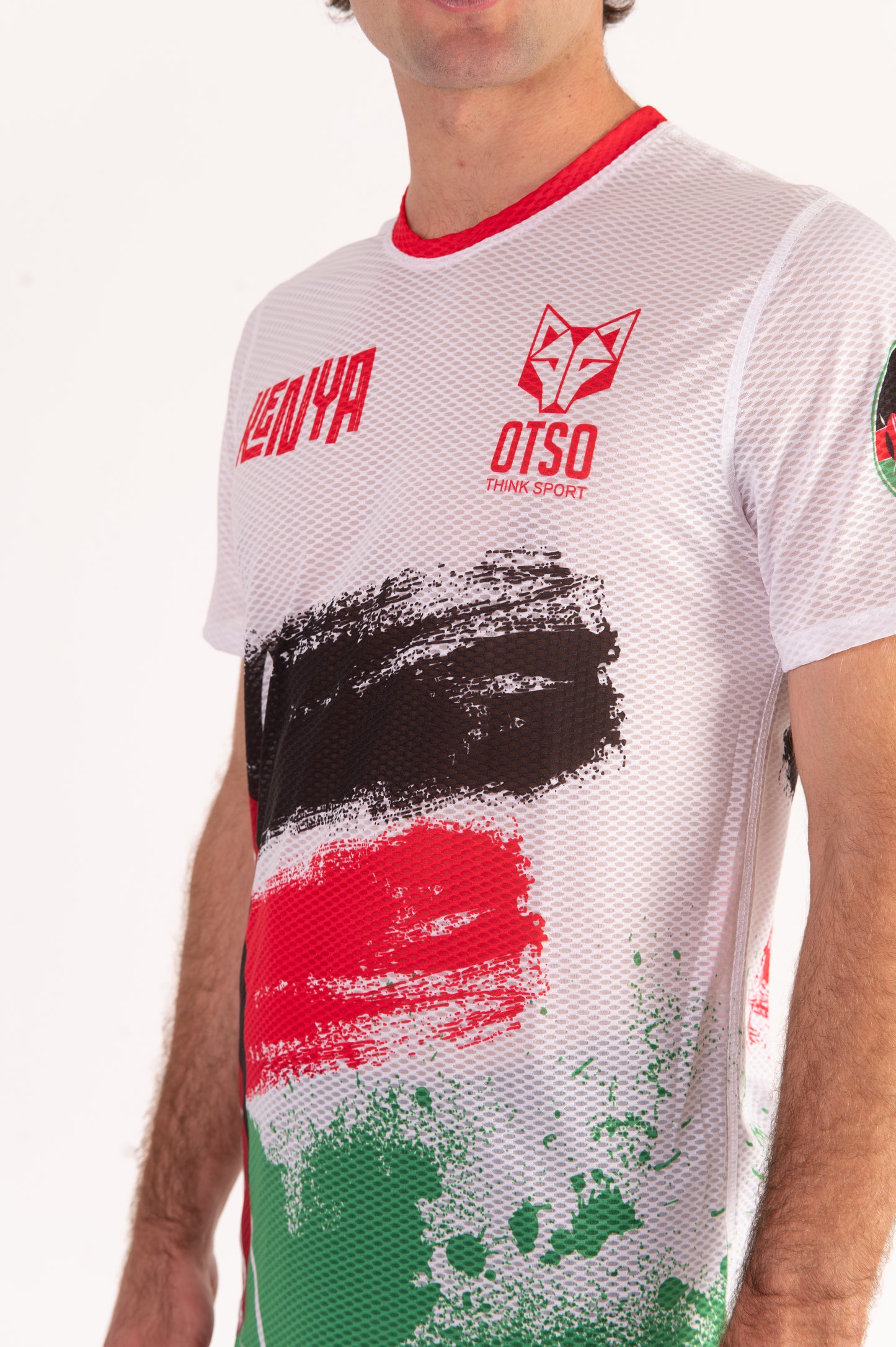 Short sleeve t-shirt men - Kimbia Kenya