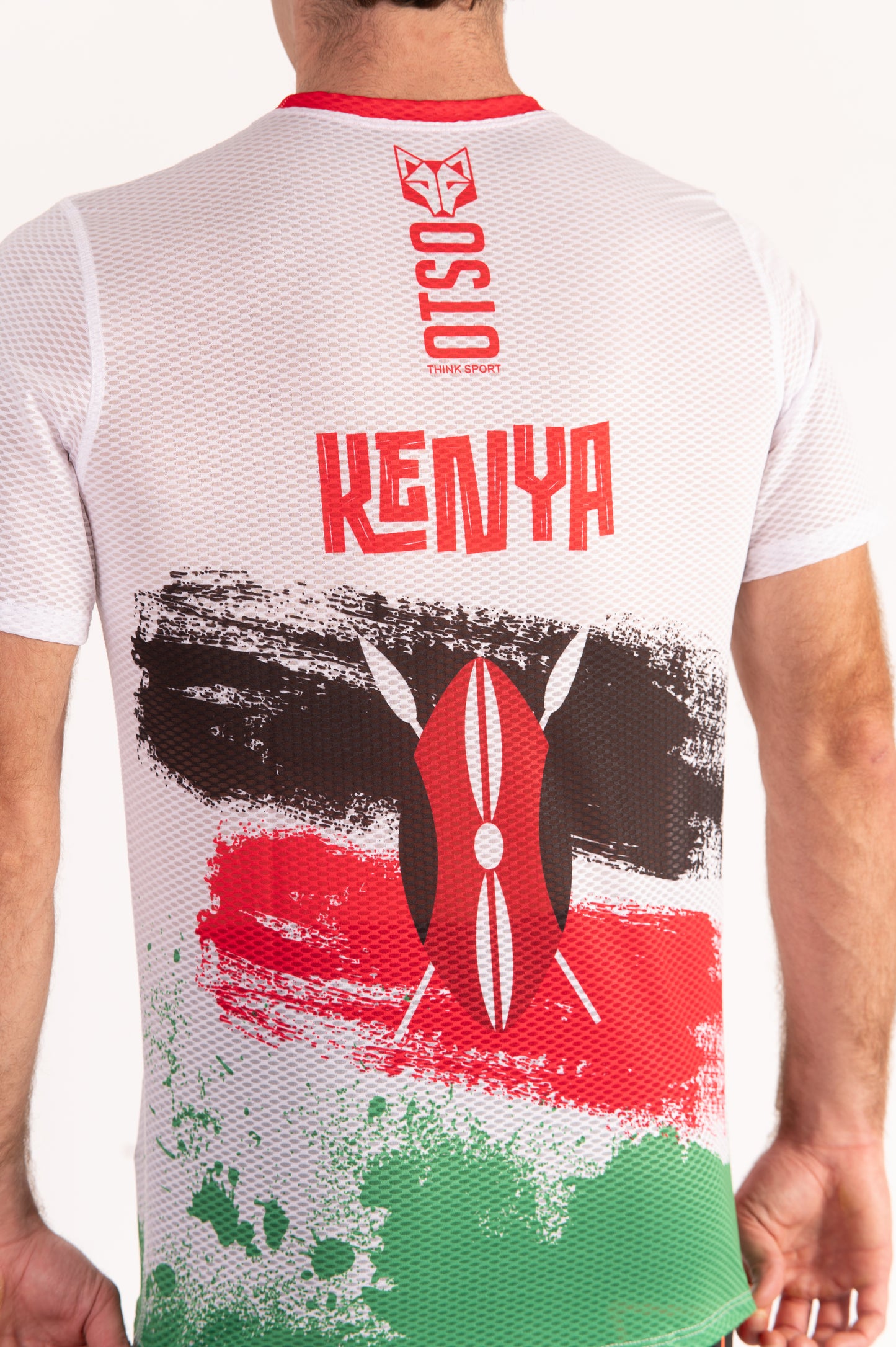 Short sleeve t-shirt men - Kimbia Kenya
