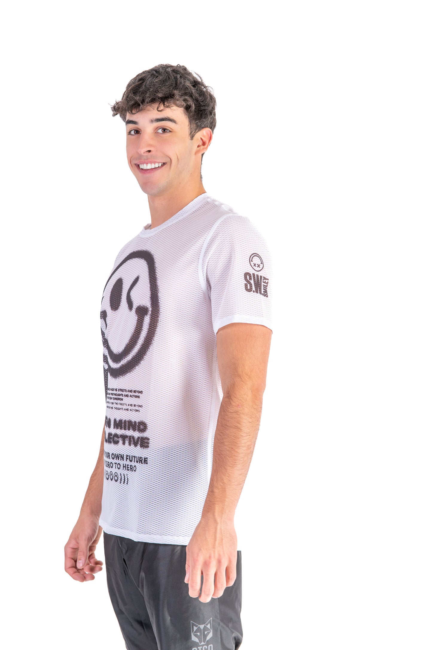 Maglietta manica corta uomo - S.W.Smiley Airbrushed Infinity