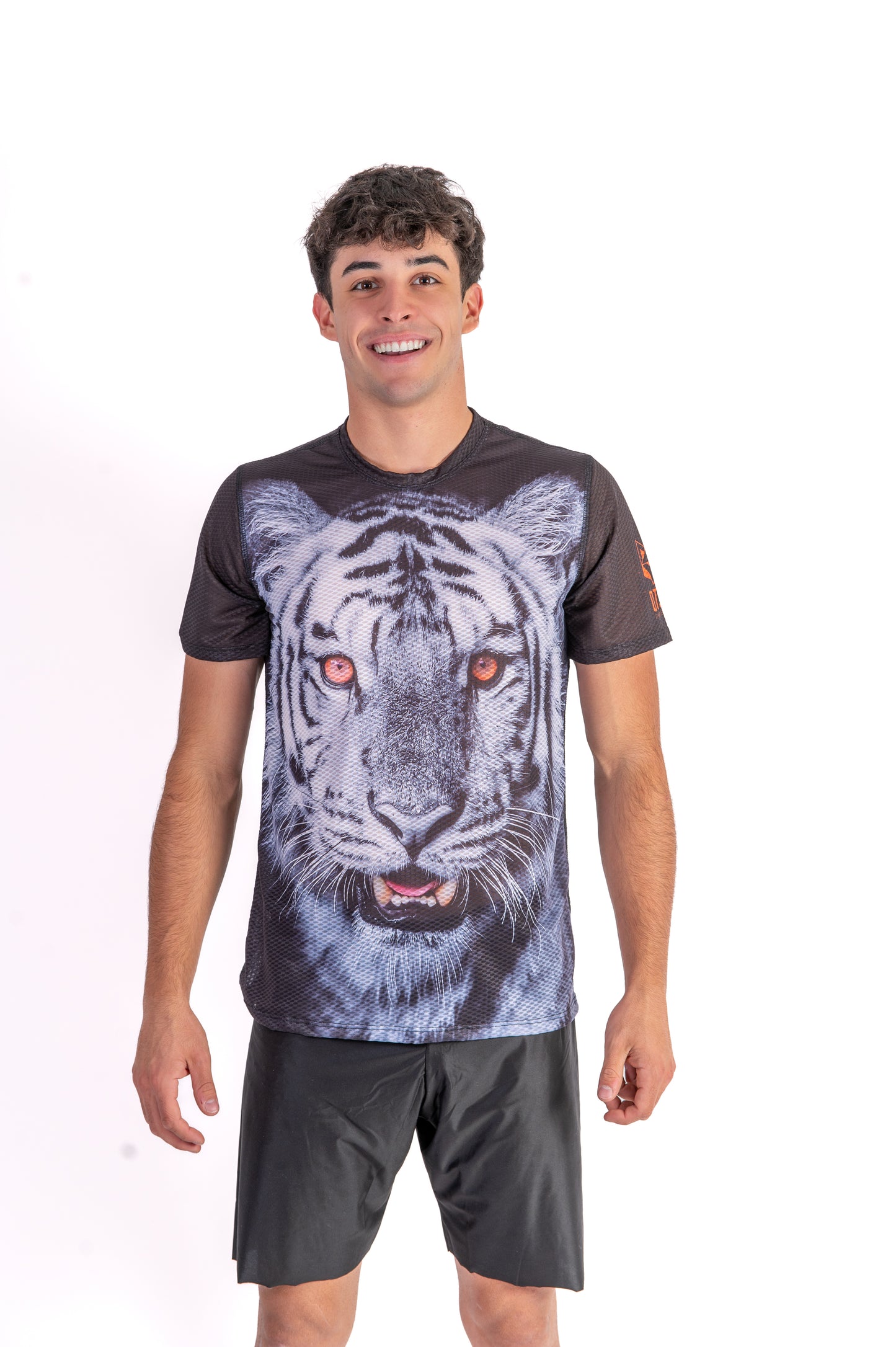 Short sleeve t-shirt men - Tiger