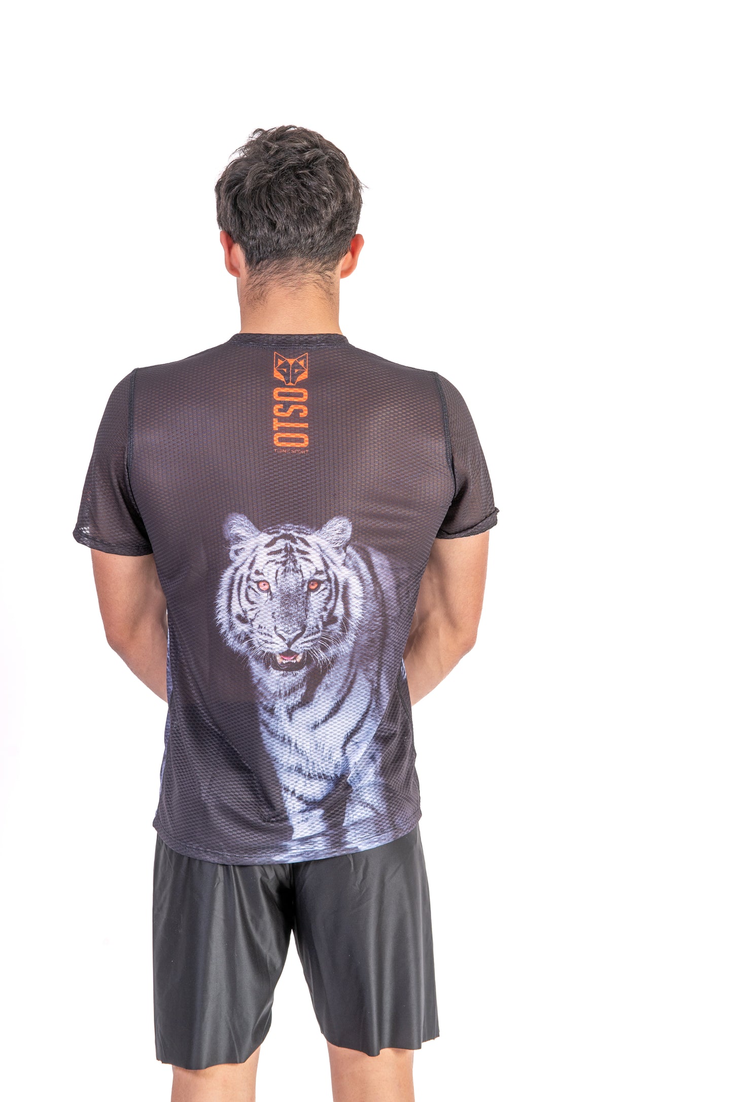 Short sleeve t-shirt men - Tiger
