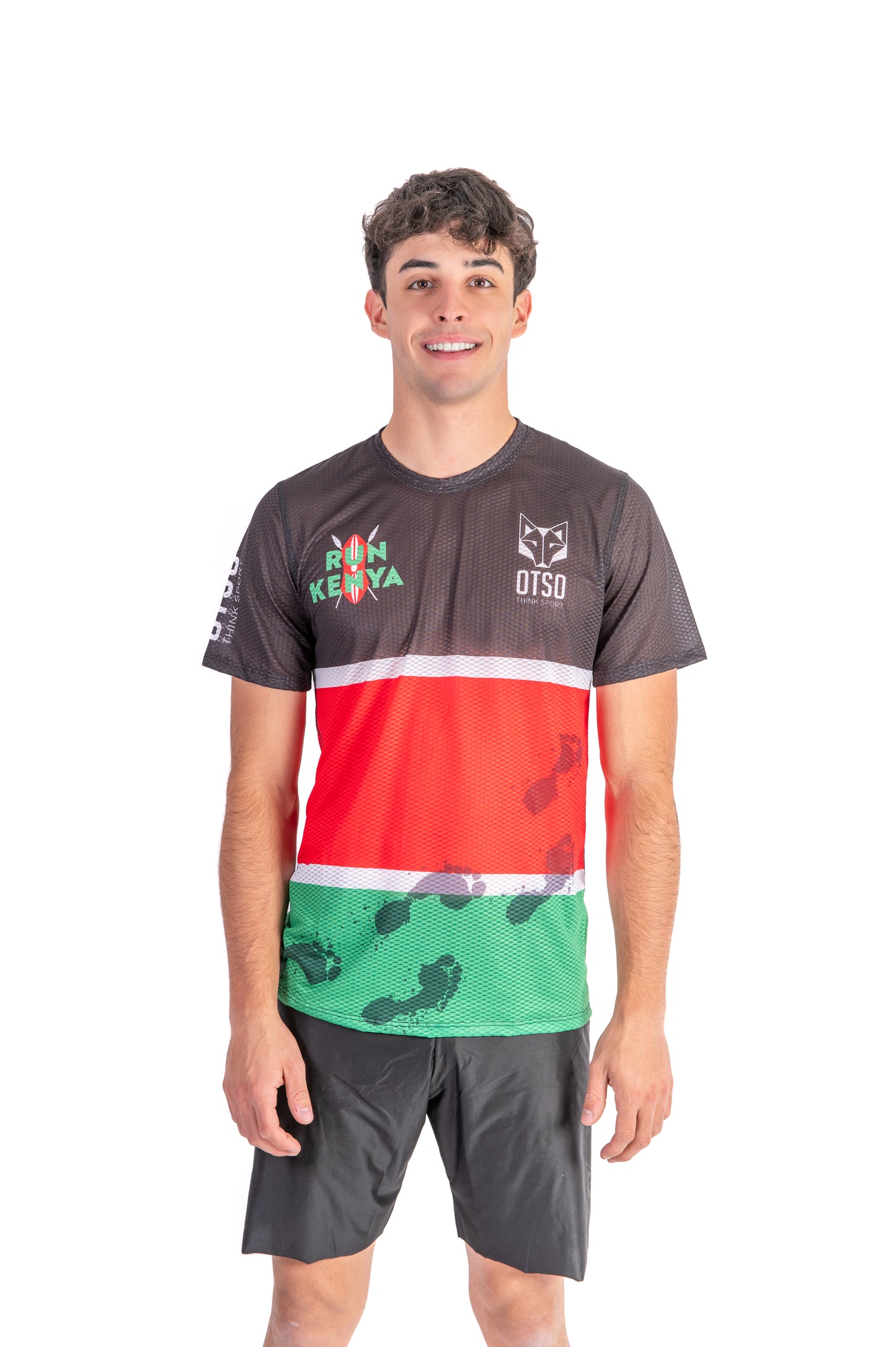 Camiseta manga corta hombre - Run Kenya