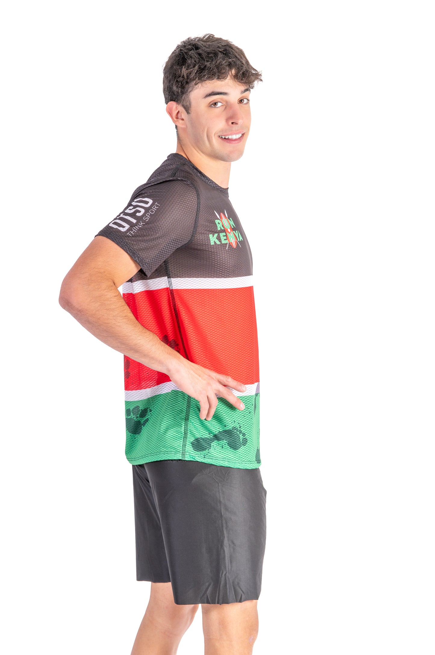 Camiseta manga corta hombre - Run Kenya