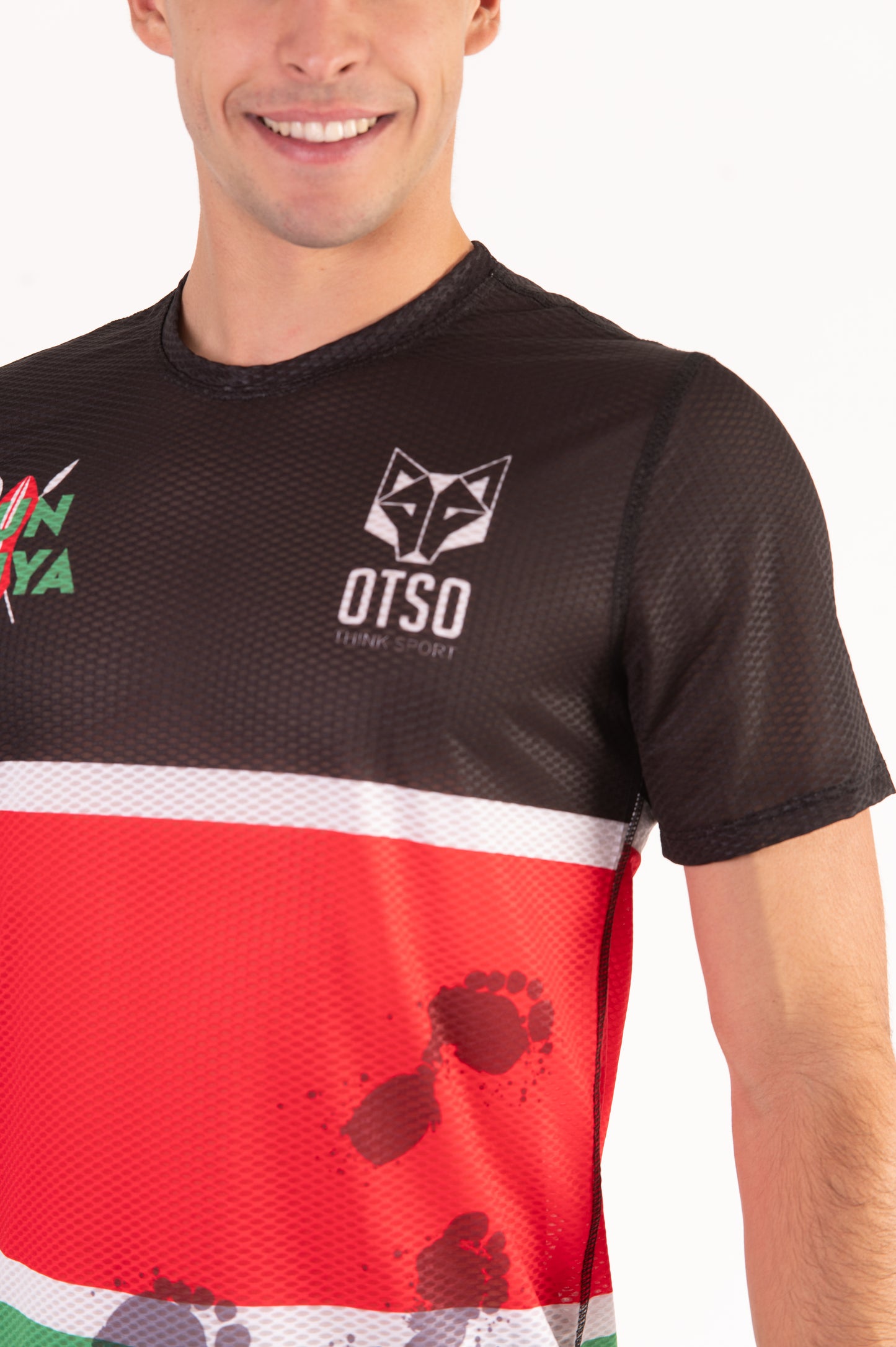 Camiseta manga corta hombre - Run Kenya