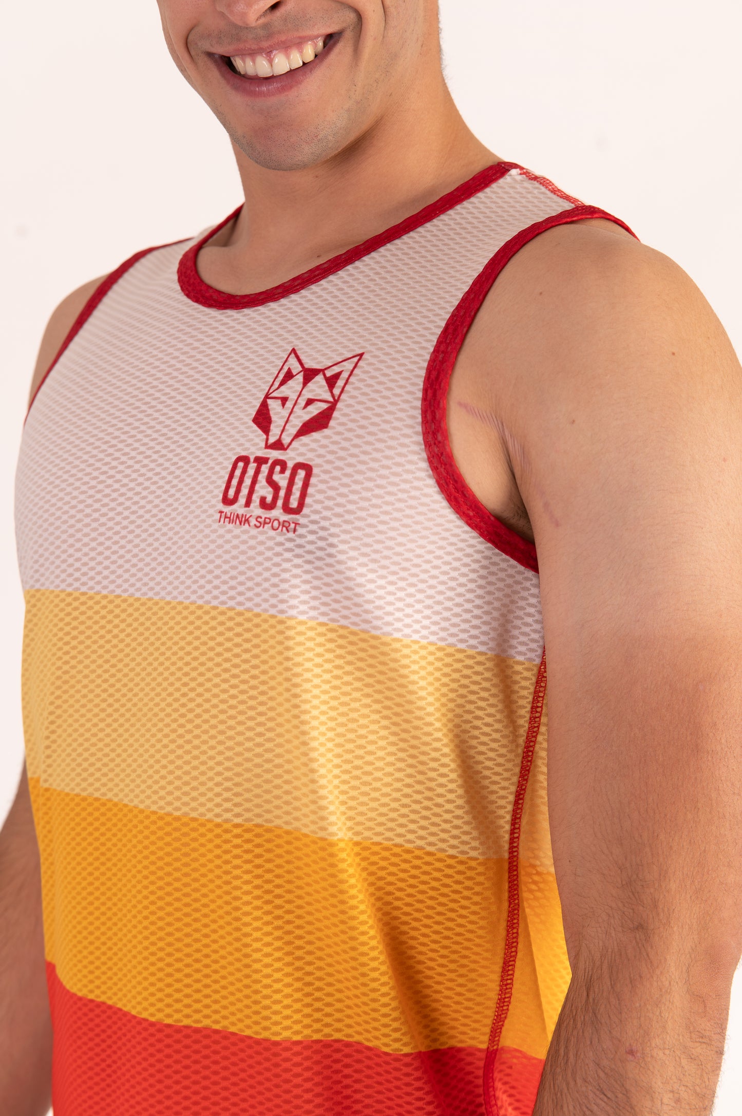 Men's Singlet - Orange
