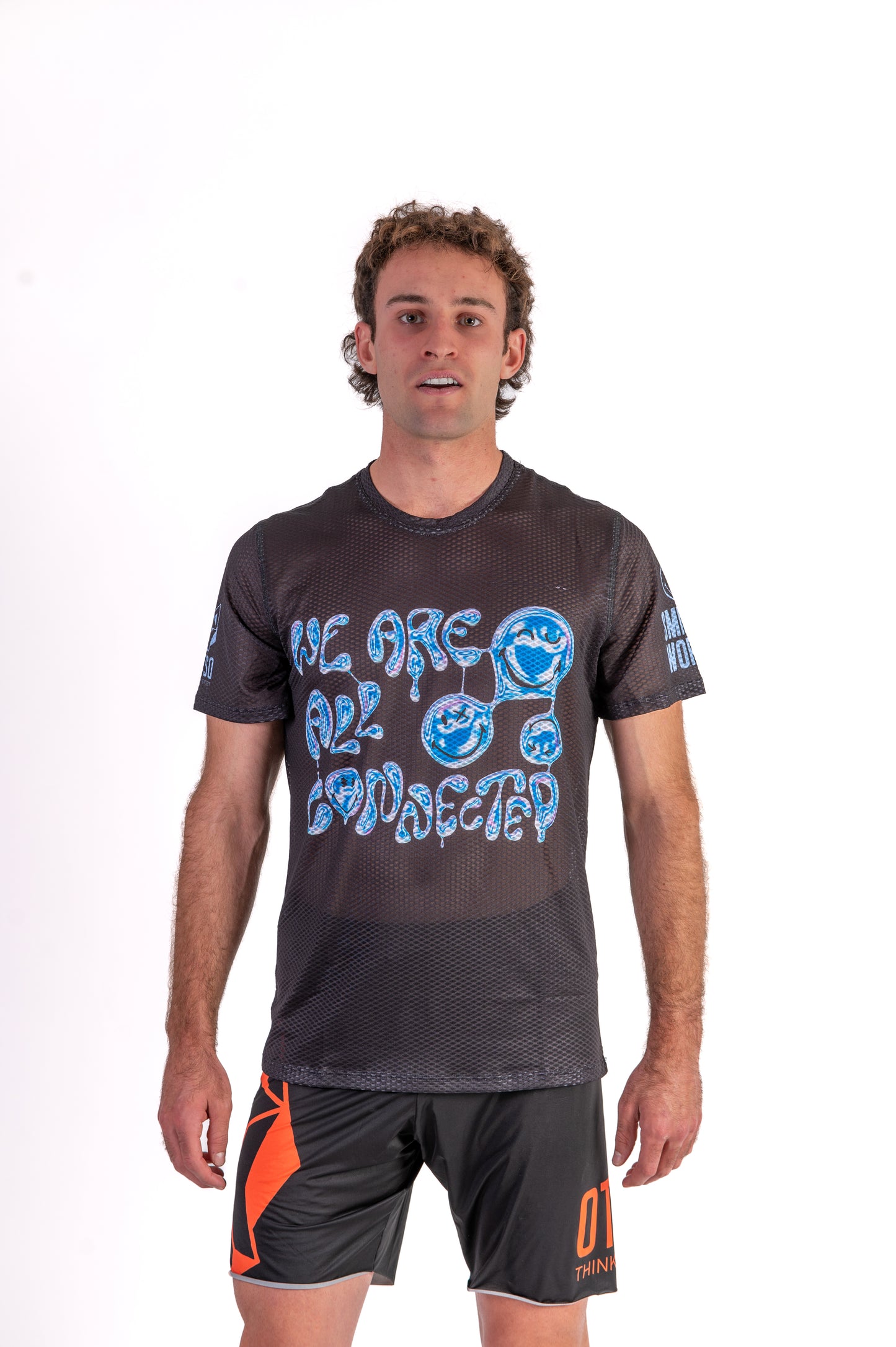 Camiseta manga corta hombre - S.W.Smiley Connected