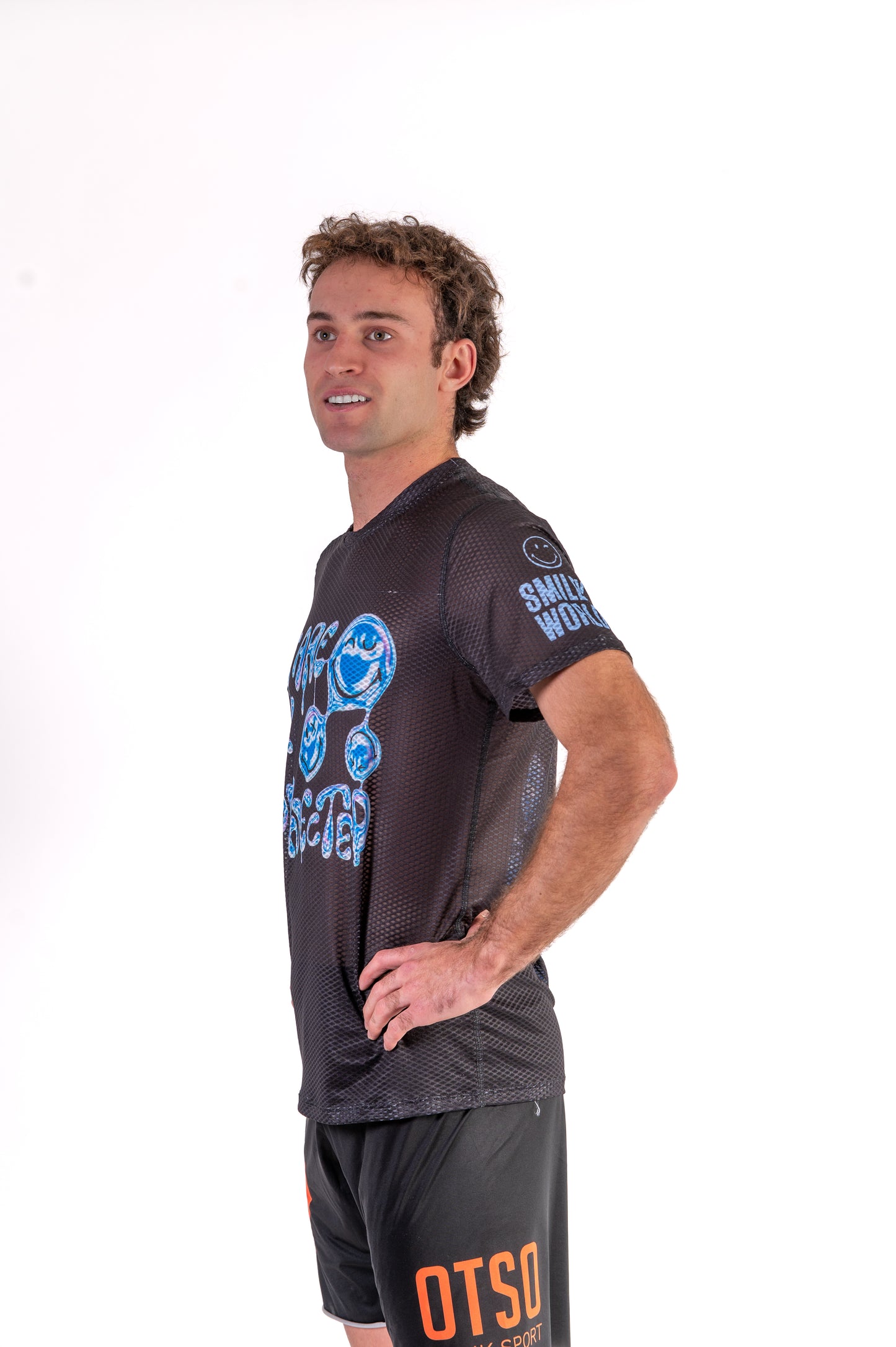 Camiseta manga corta hombre - S.W.Smiley Connected