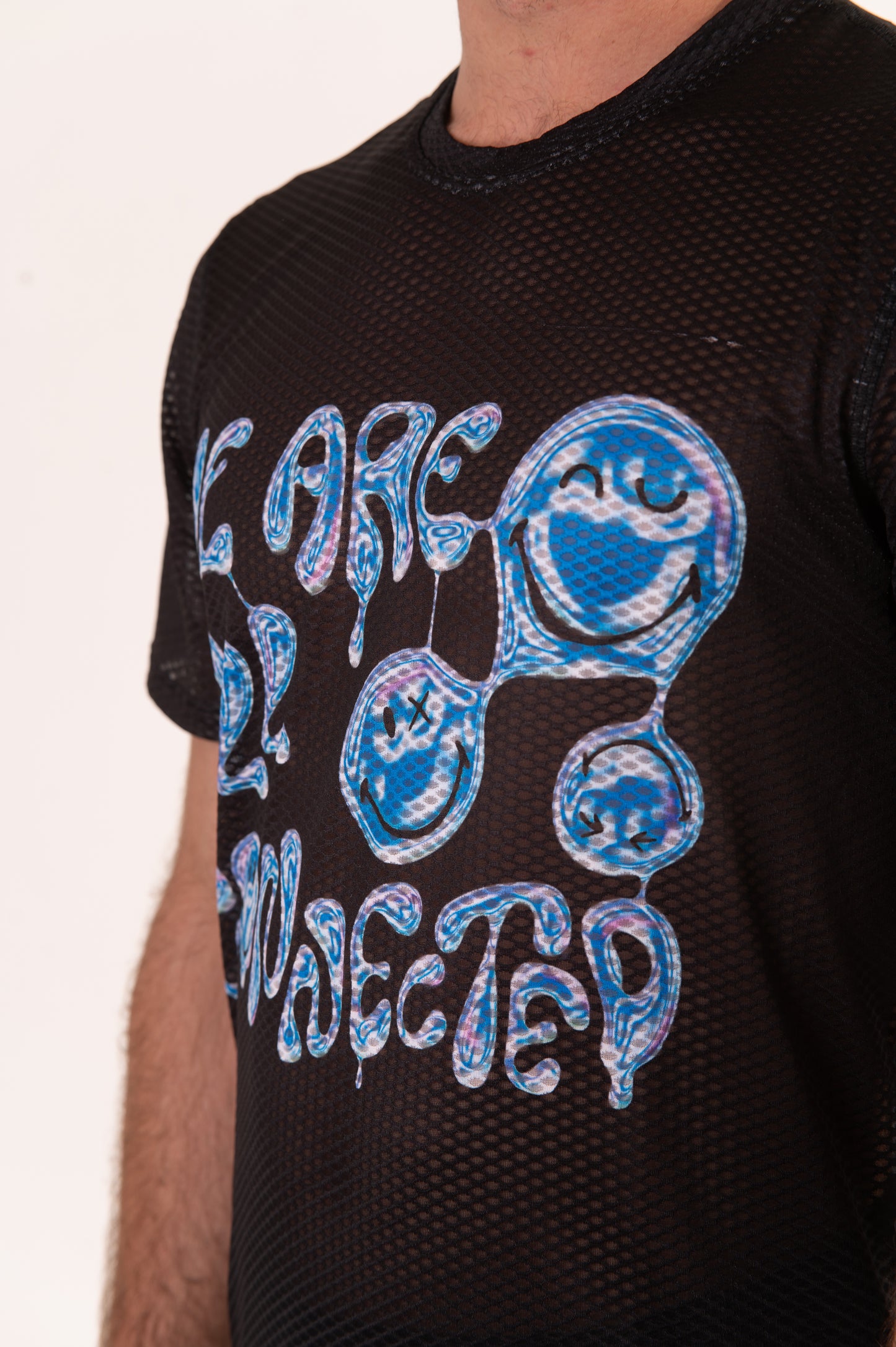 Camiseta manga corta hombre - S.W.Smiley Connected