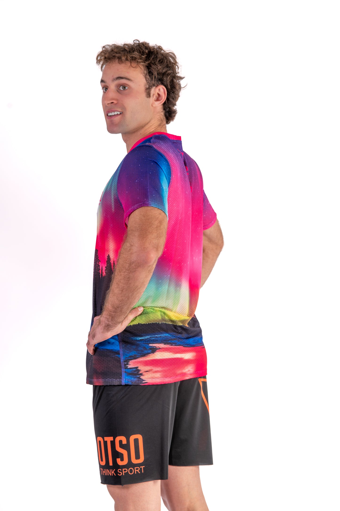 Samarreta màniga curta home - Auroras Boreales