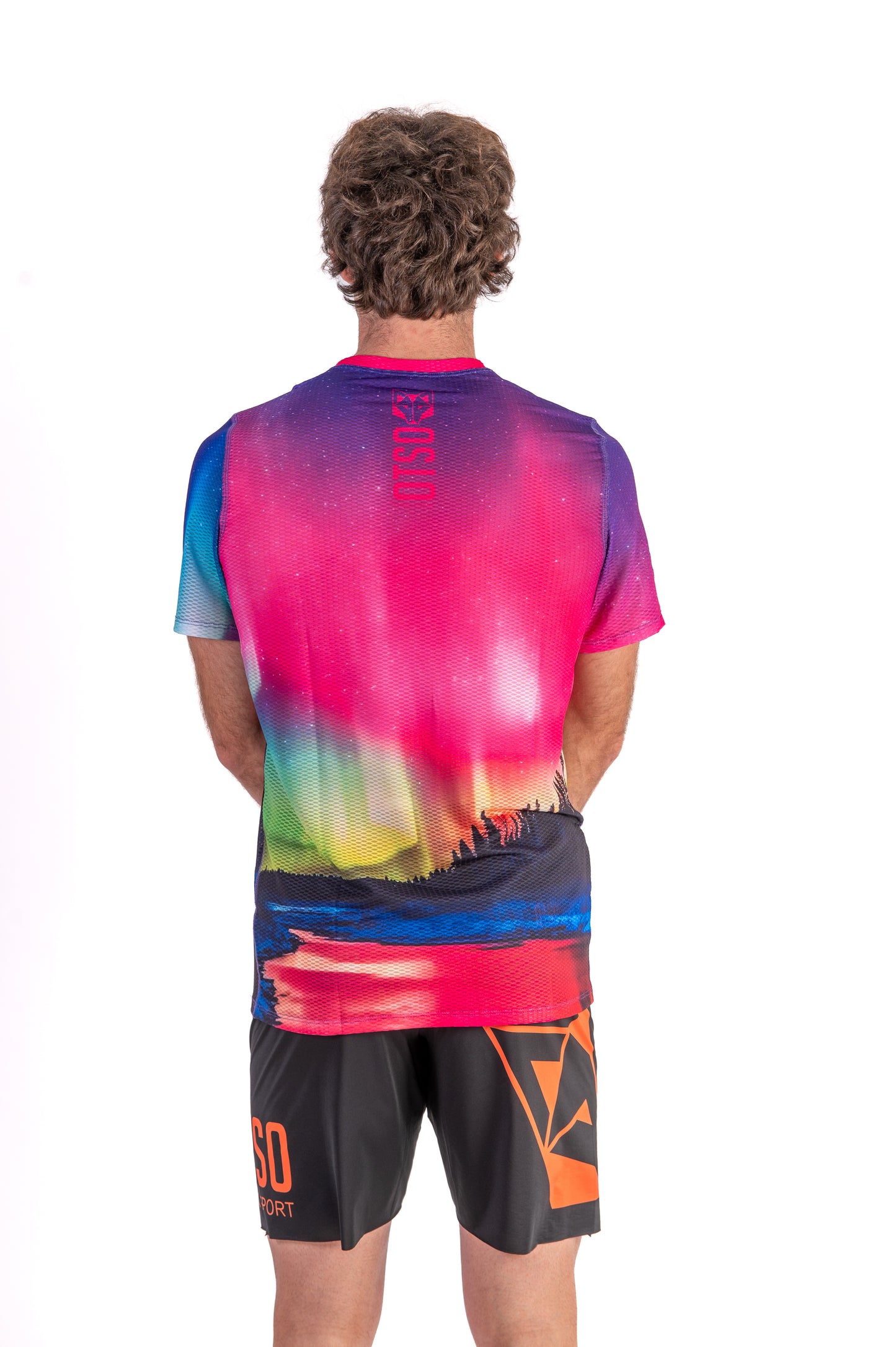 Samarreta màniga curta home - Auroras Boreales