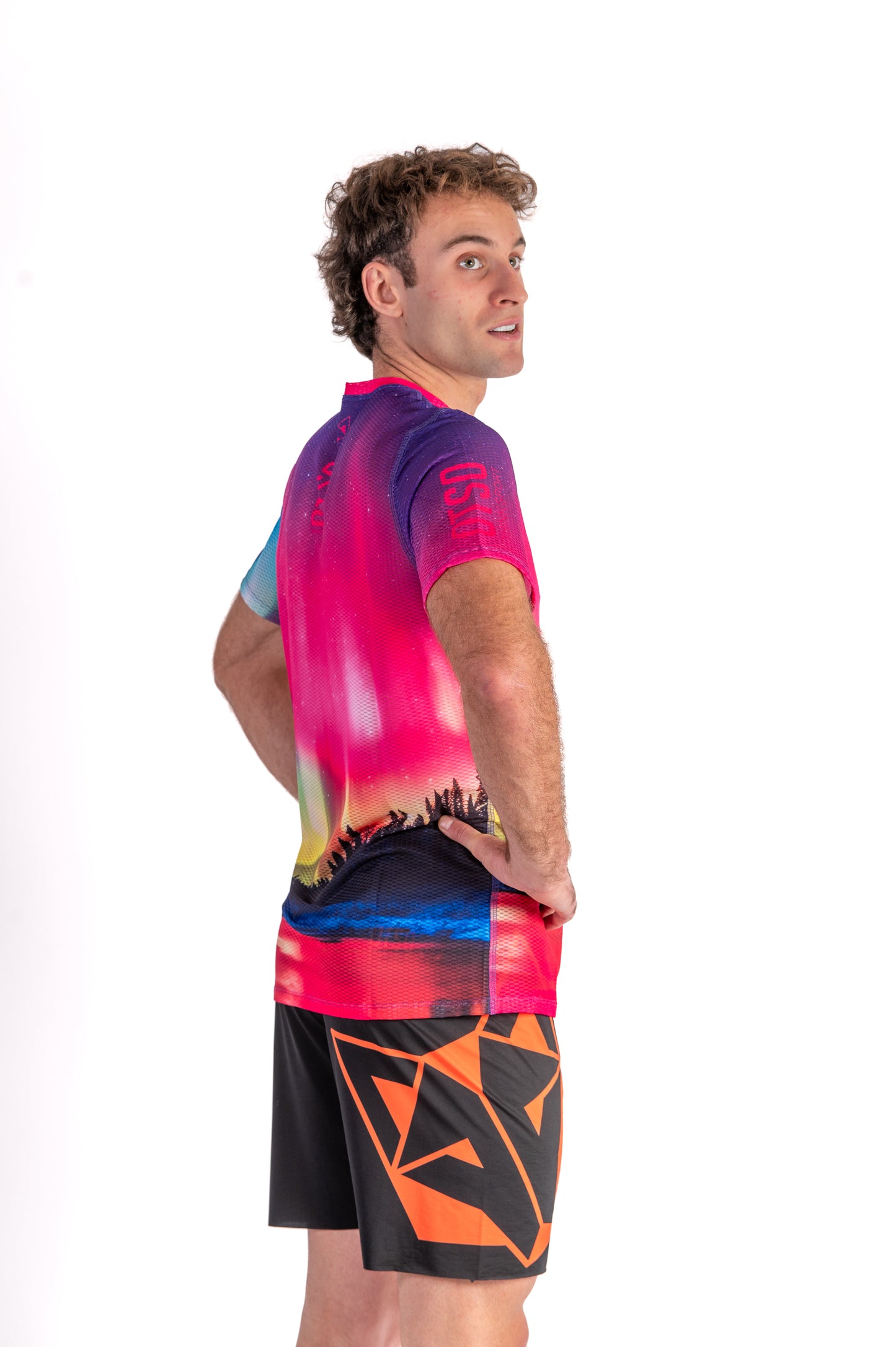 Samarreta màniga curta home - Auroras Boreales