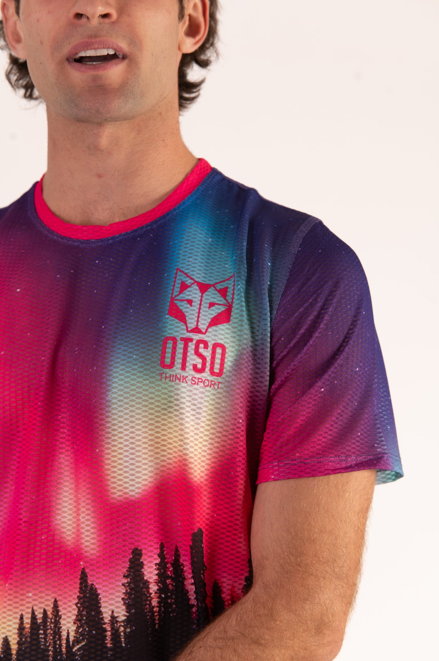 Samarreta màniga curta home - Auroras Boreales