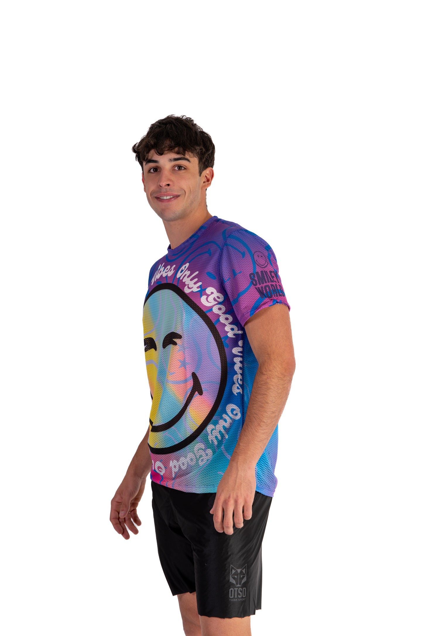 Camiseta manga corta hombre - S.W.Smiley Vibes