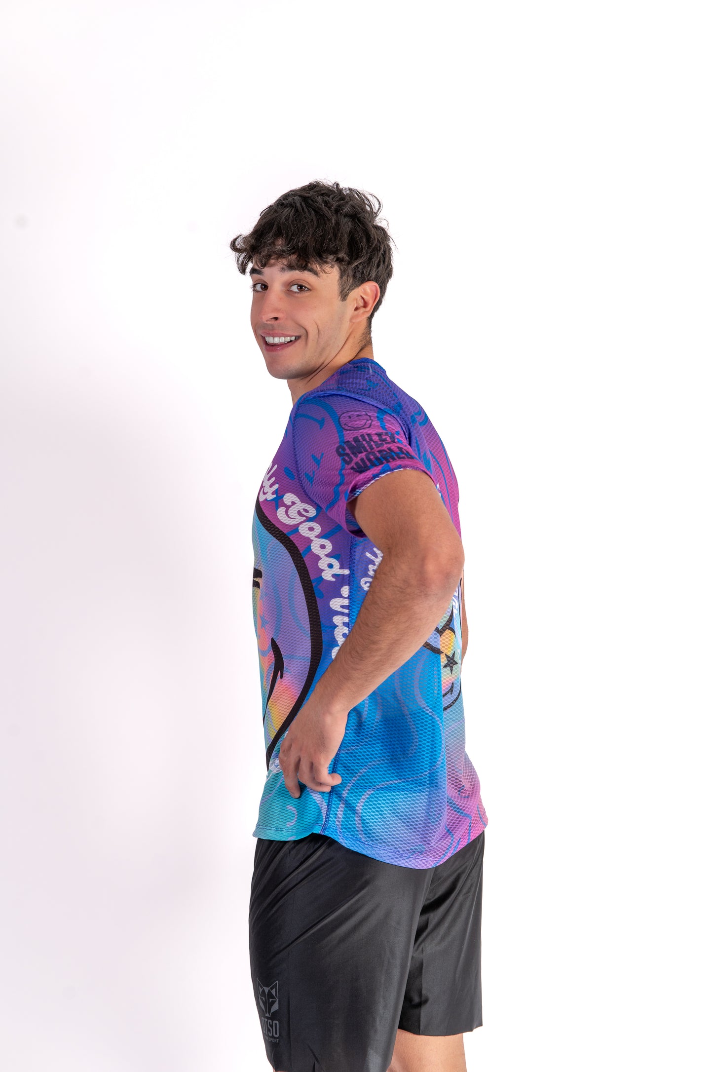 Camiseta manga corta hombre - S.W.Smiley Vibes