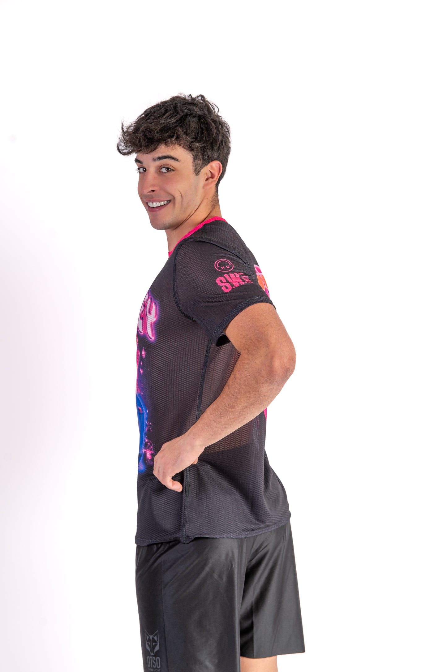 Camiseta manga corta hombre - S.W.Smiley Concrete Canvas Toaster