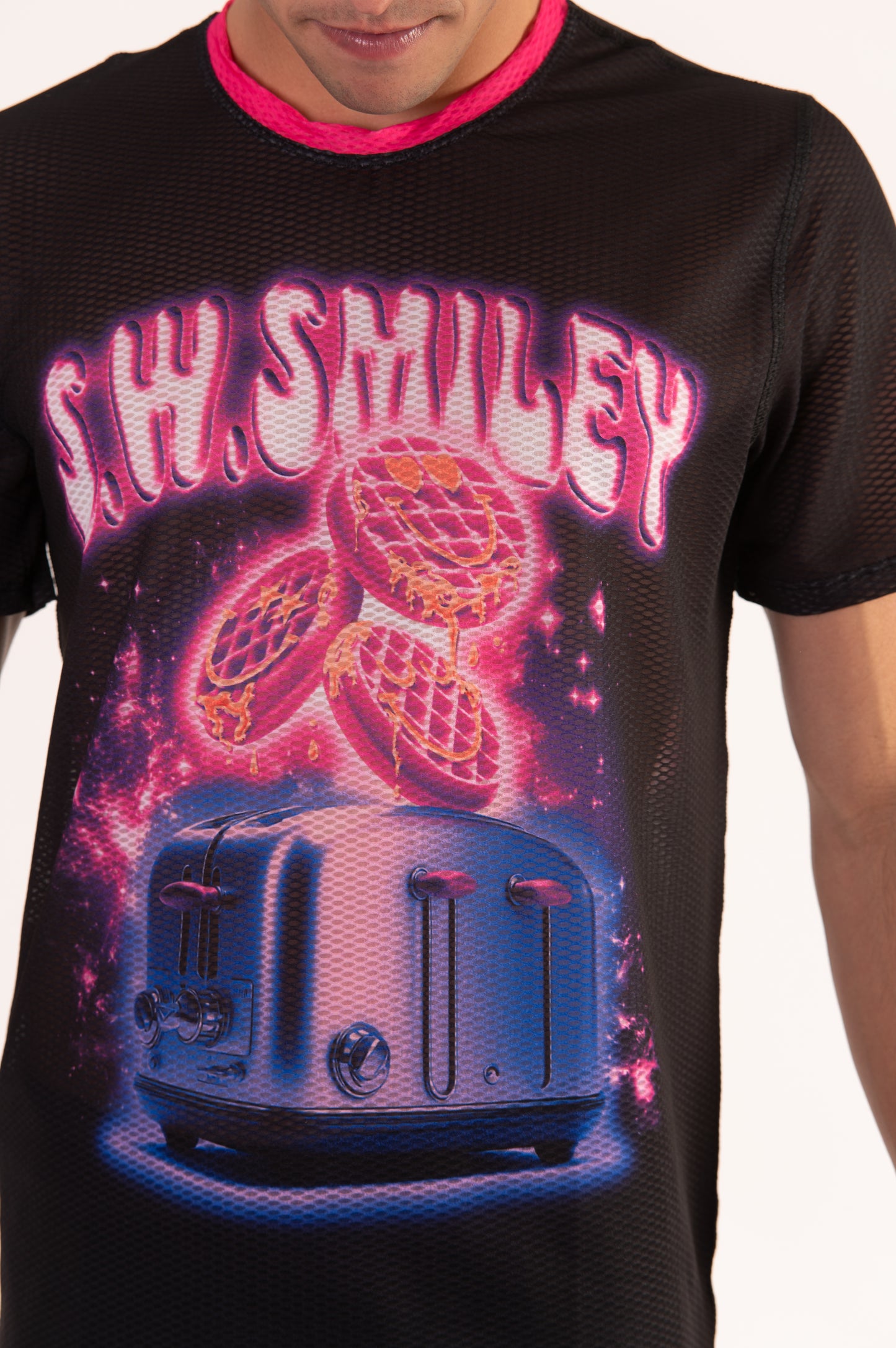 Camiseta manga corta hombre - S.W.Smiley Concrete Canvas Toaster