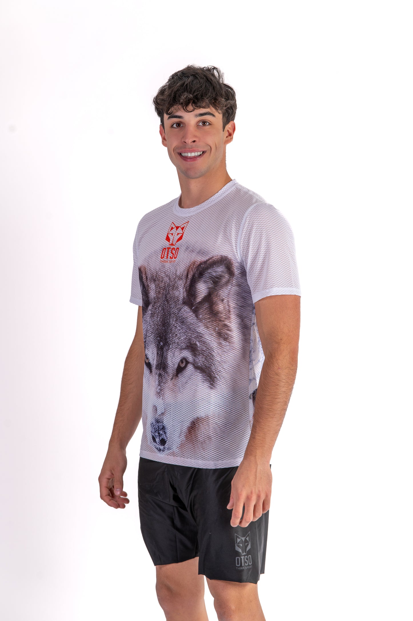 Short sleeve t-shirt for men - Wolf