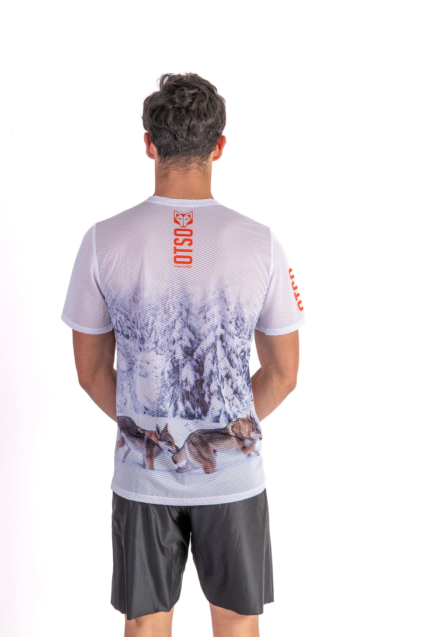 Short sleeve t-shirt for men - Wolf
